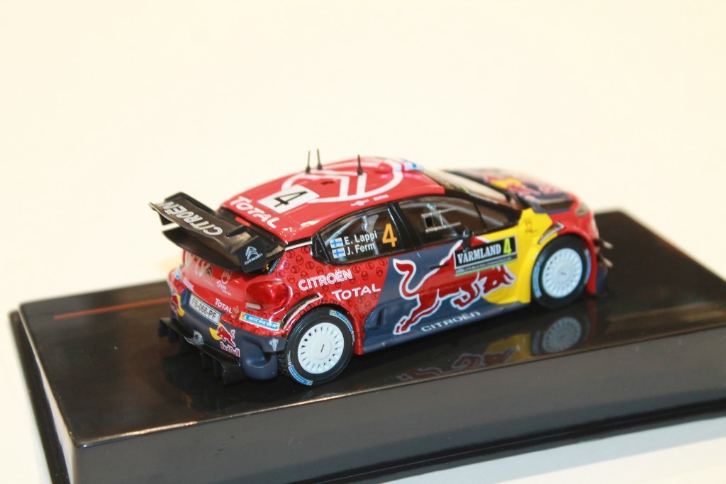 CITROEN C3 WRC VQ DU RALLYE DE SUEDE 2019 IXO 1/43°