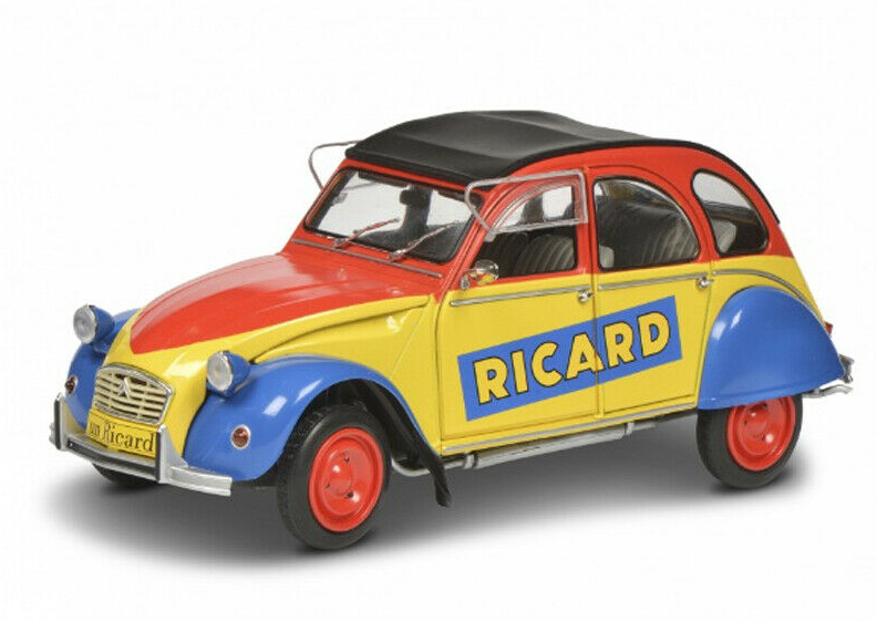 CITROEN 2CV6 "RICARD" 1985 SOLIDO 1/18°