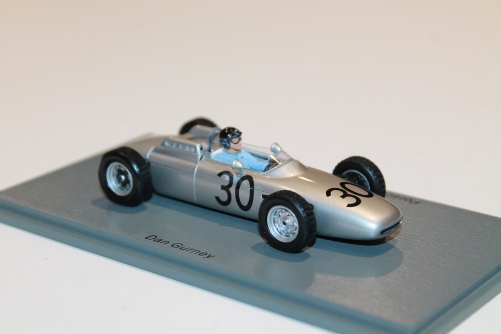 PORSCHE 804 N°30 WINNER FRENCH GP 1962 SPARK 1/43°