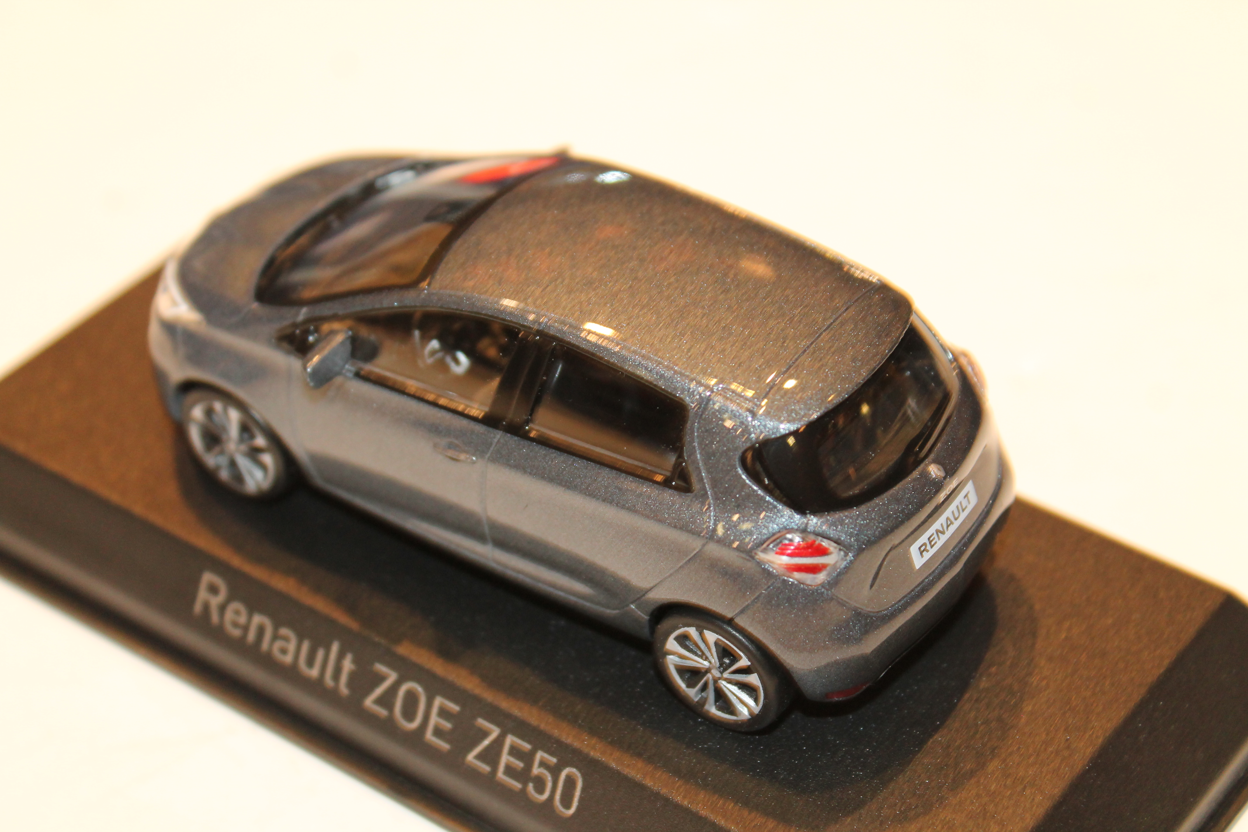 RENAULT ZOE ZE50 GRISE 2020 NOREV 1/43°