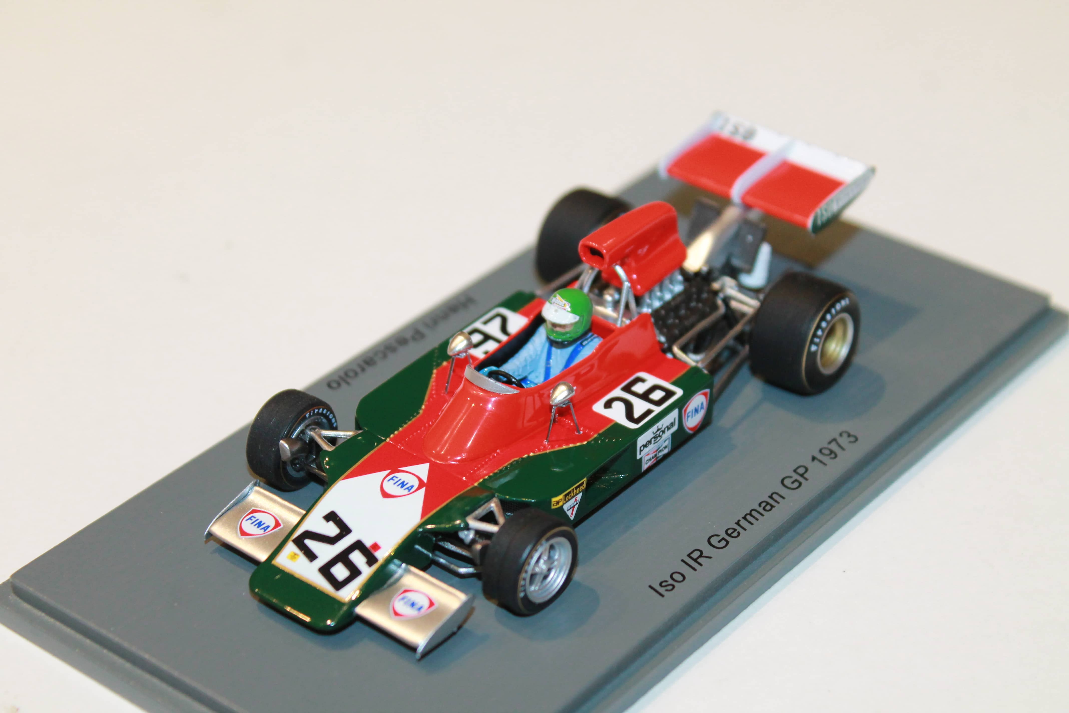 ISO IR N°26 GP ALLEMAGNE 1973 SPARK 1/43°