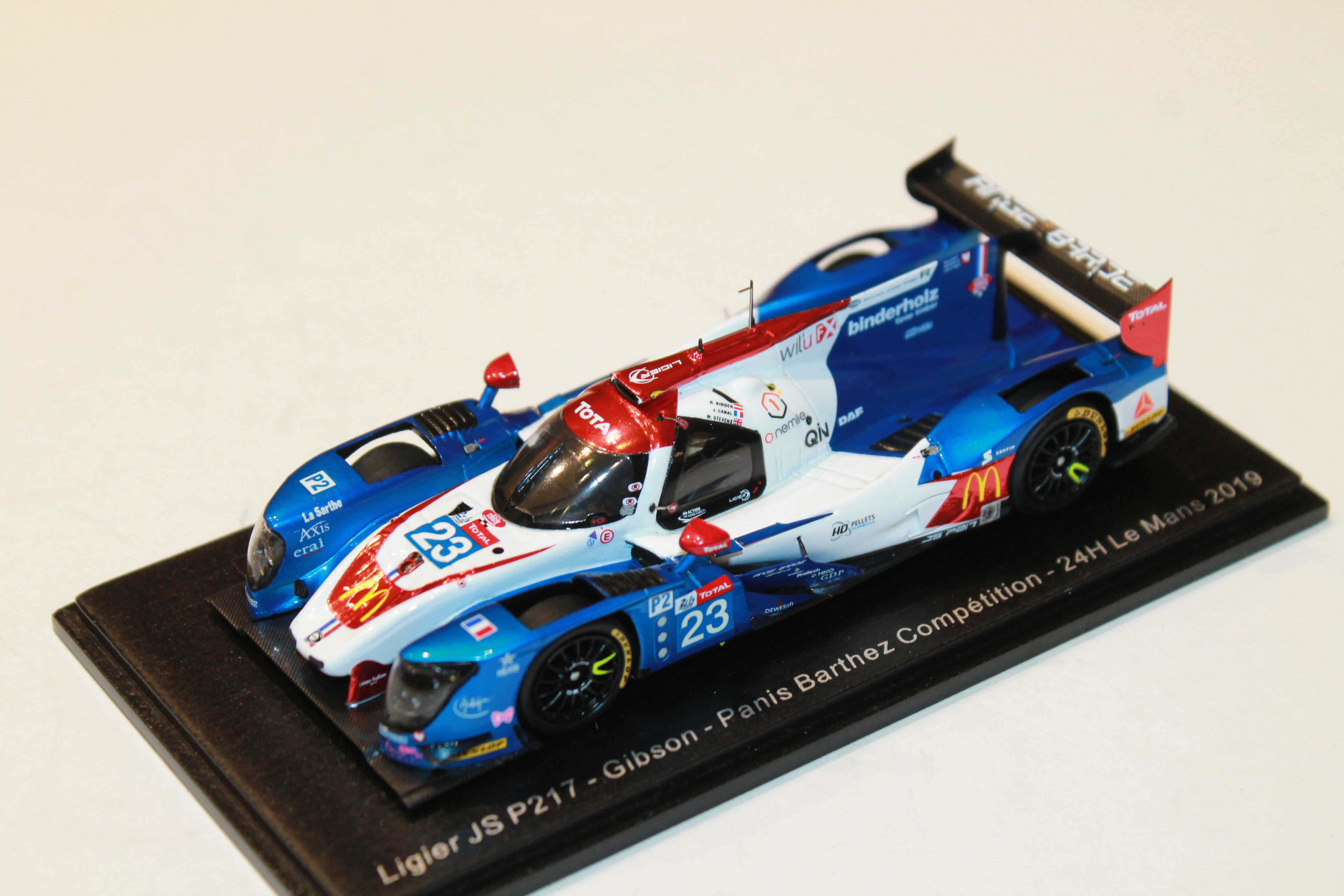 LIGIER JS P217 GIBSON N°23 13EME 24H LM 2019 SPARK 1/43°