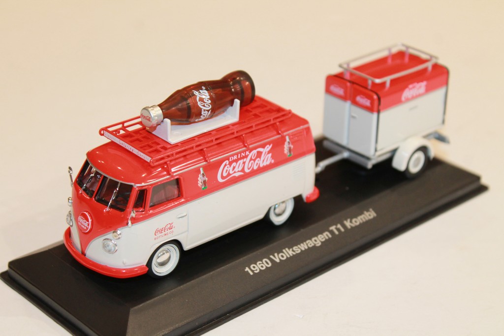 VW T1 KOMBI "COCA COLA" 1960 MOTOR CITY CLASSIC 1/43°