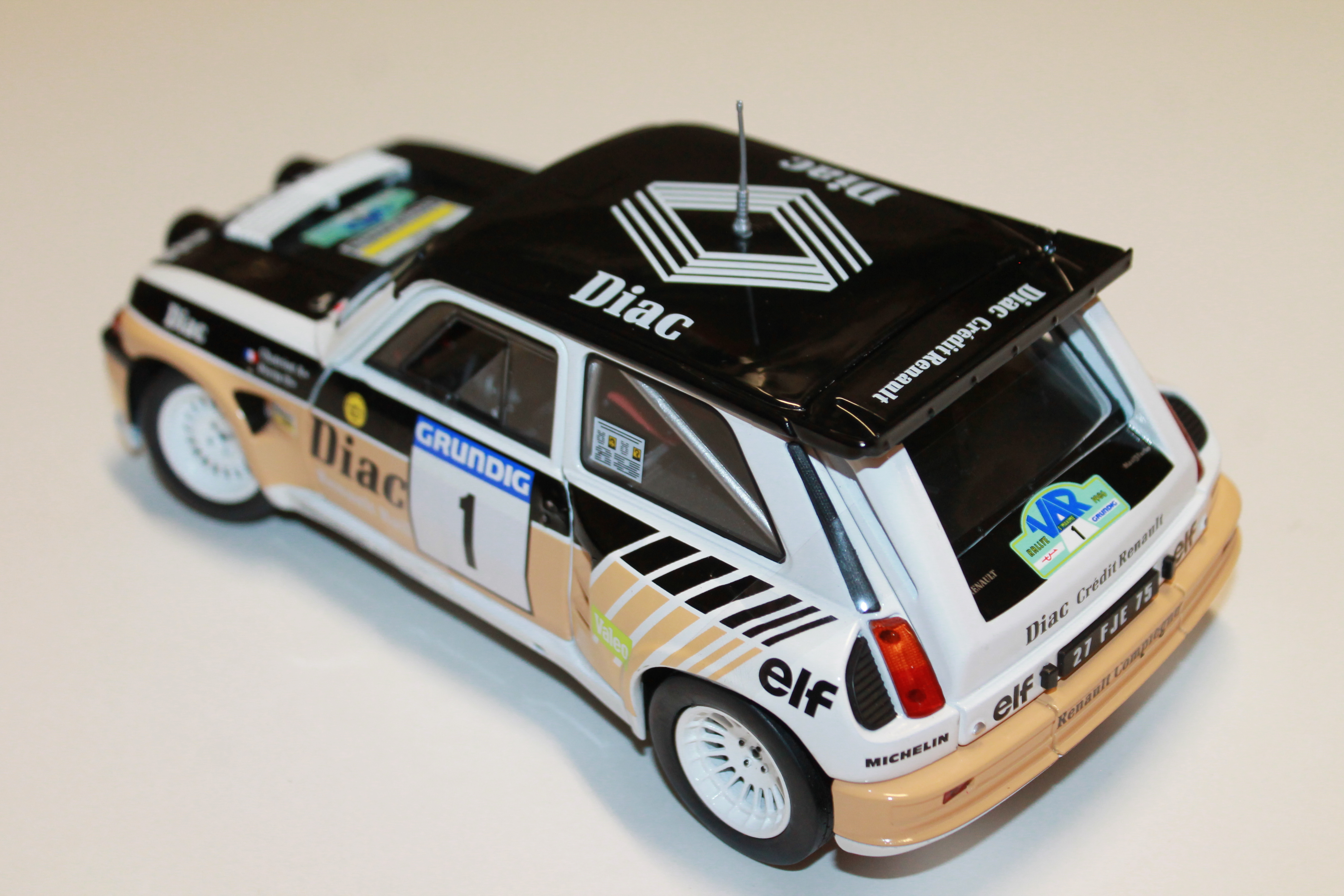 RENAULT 5 MAXI VAR 1986 N°1 SOLIDO 1/18°
