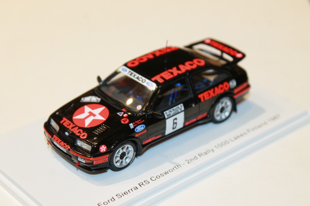 FORD SIERRA RS COSWORTH 2ND RALLY 1000 LAKES FINLAND 1987