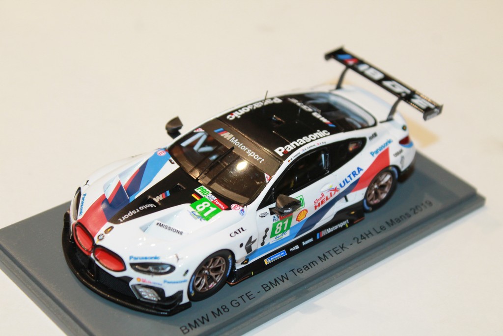 ミニカー　1/43 BMW M8 GTE BMW Team MTEK 24H Le Mans 2019 N. Catsburg - M. Tomczyk - P. Eng #81 [TSM430473] 1/43 BMW M8 GTE No.81 24H Le Mans 2019 BMW Team MTEK N