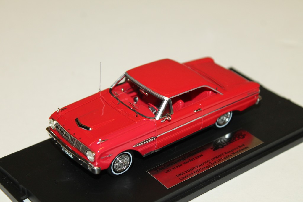 FORD FALCON ROUGE 1963 GOLDVARG 1/43°