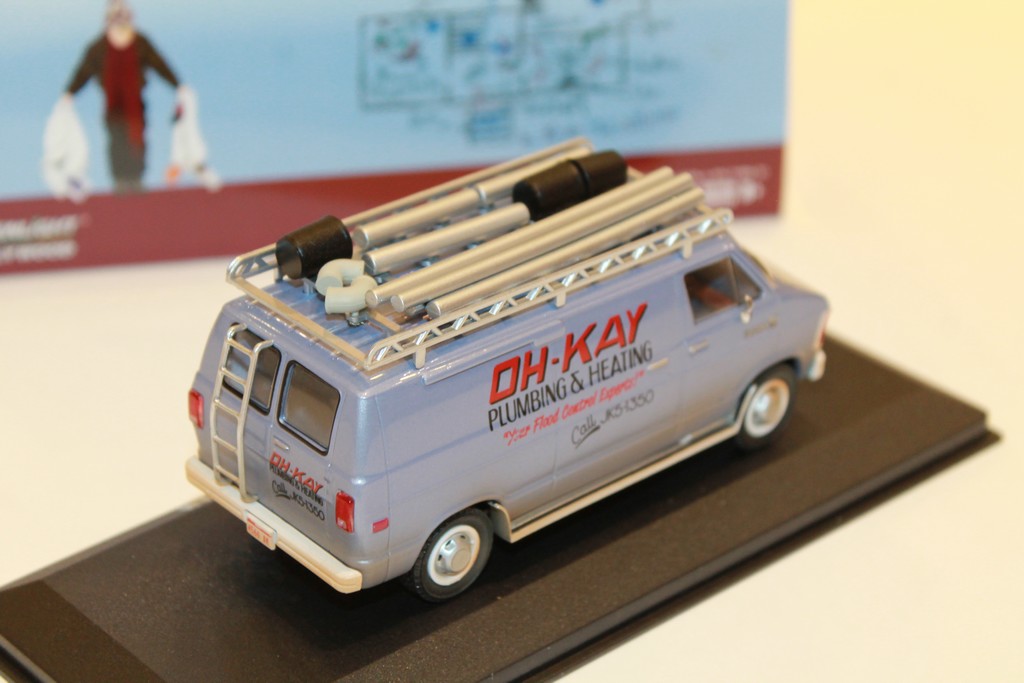 DODGE RAM VAN 1986 GREENLIGHT 1/43°
