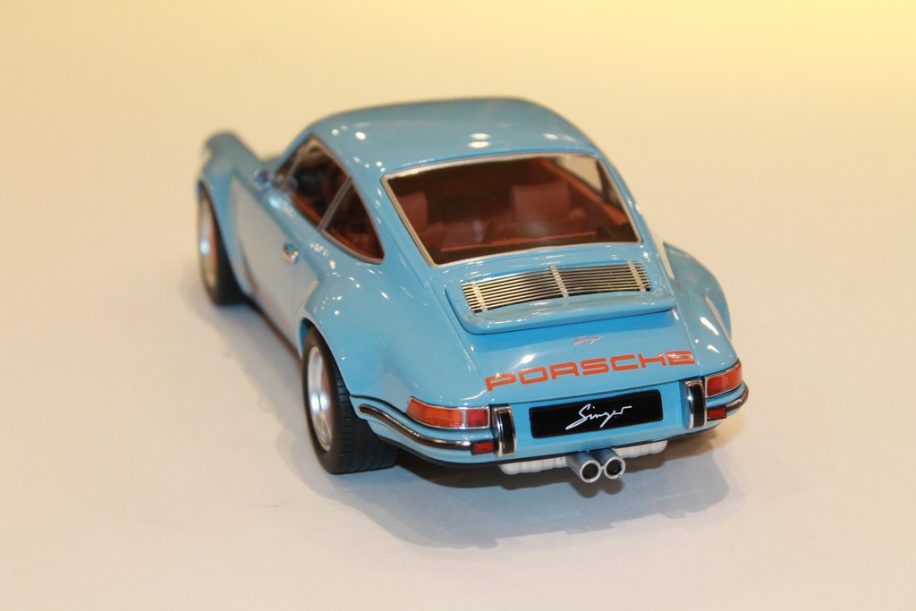 PORSCHE 911 SINGER BLEU 2018 KK SCALE 1/18°