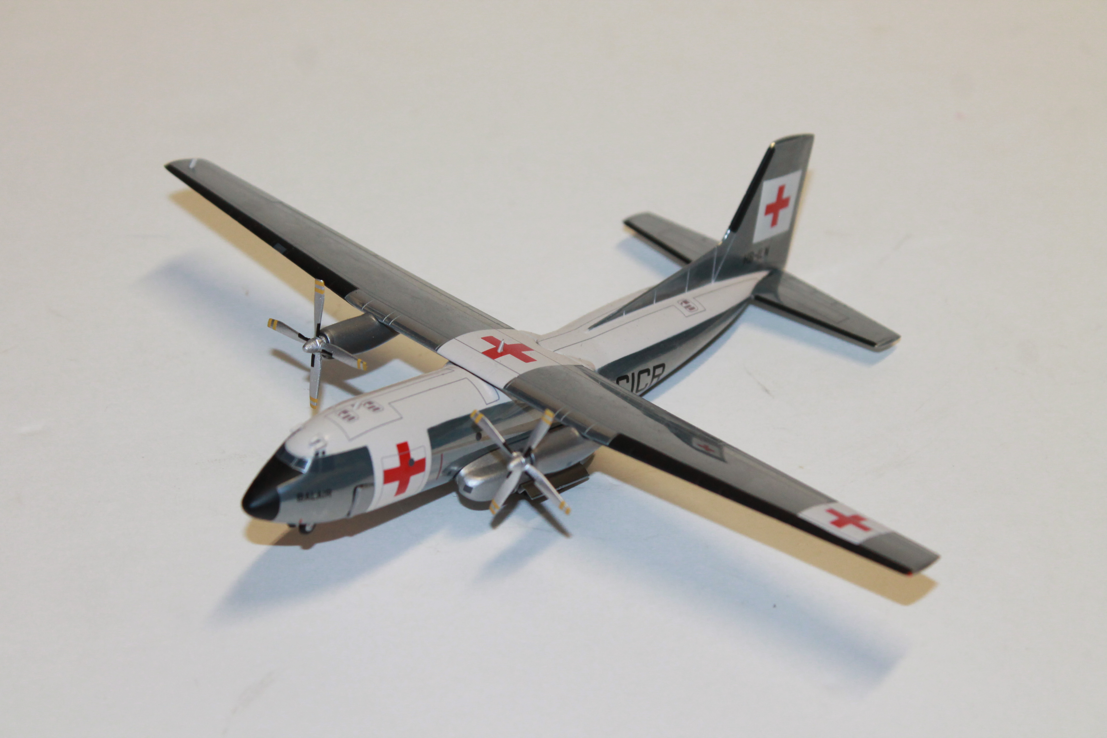 TRANSALL C-160 BALAIR/INTERNATIONAL RED CROSS HERPA 1/200°