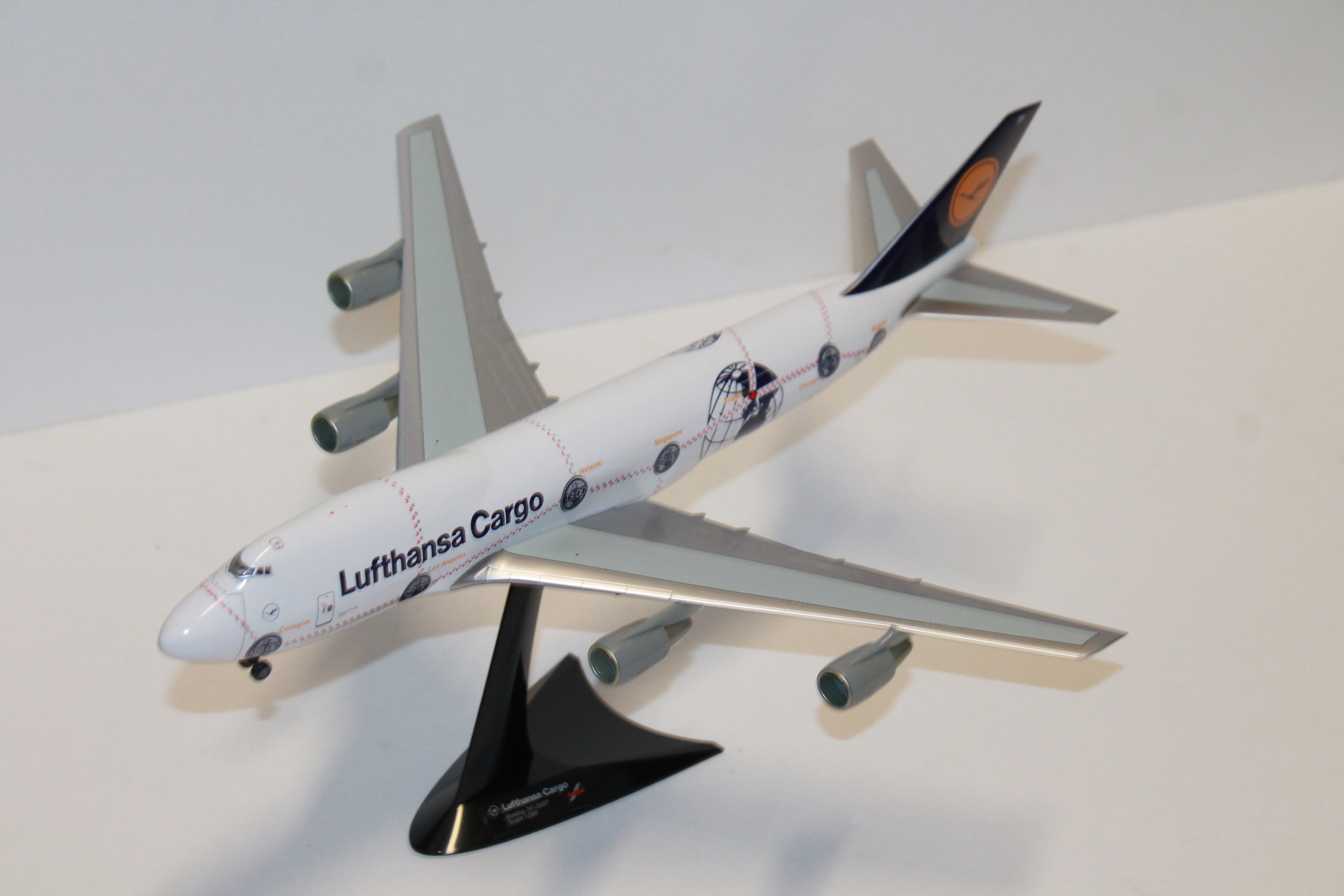 BOEING 747-200F LUFTHANSA HERPA 1/200°