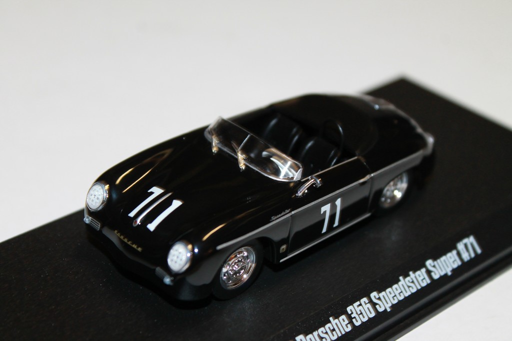 PORSCHE 356 SPEEDSTER SUPER NOIR N°71 1958 GREENLIGHT 1/43°