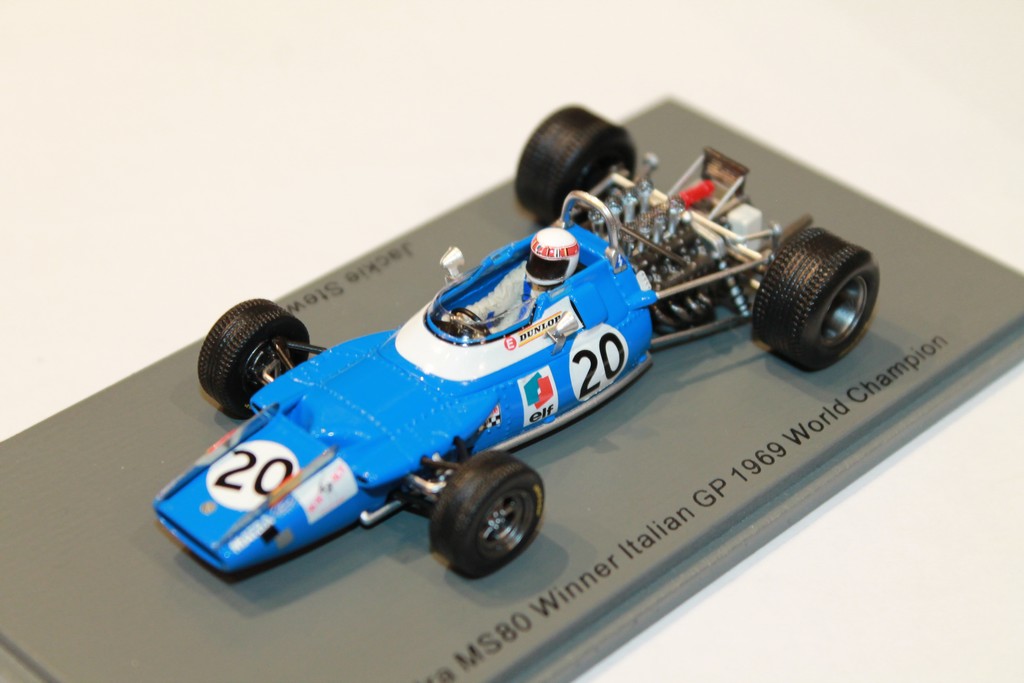 MONOPLACE CHAMPIONNE DU MONDE ET VAINQUEUR DU GRAND PRIX D'ITALIE DE 1969  PILOTE: JACKIE STEWART