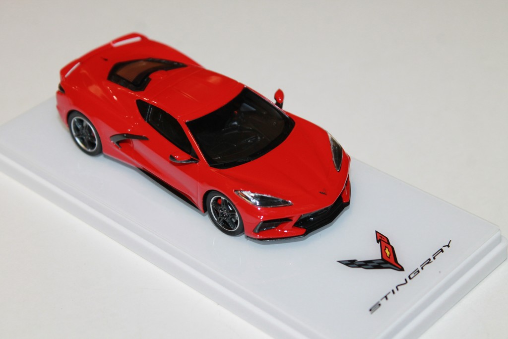 CHEVROLET CORVETTE STINGRAY ROUGE 2020 TSM 1/43°