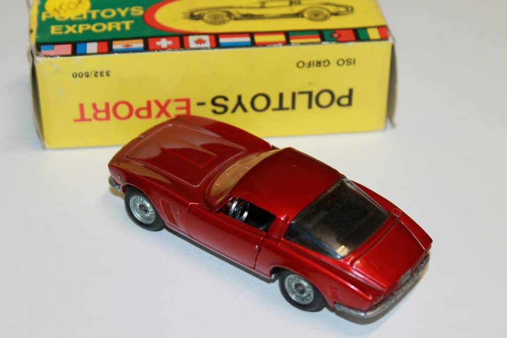 POLITOYS - 553 - Iso Grifo - Rouge métallisé - En Boite