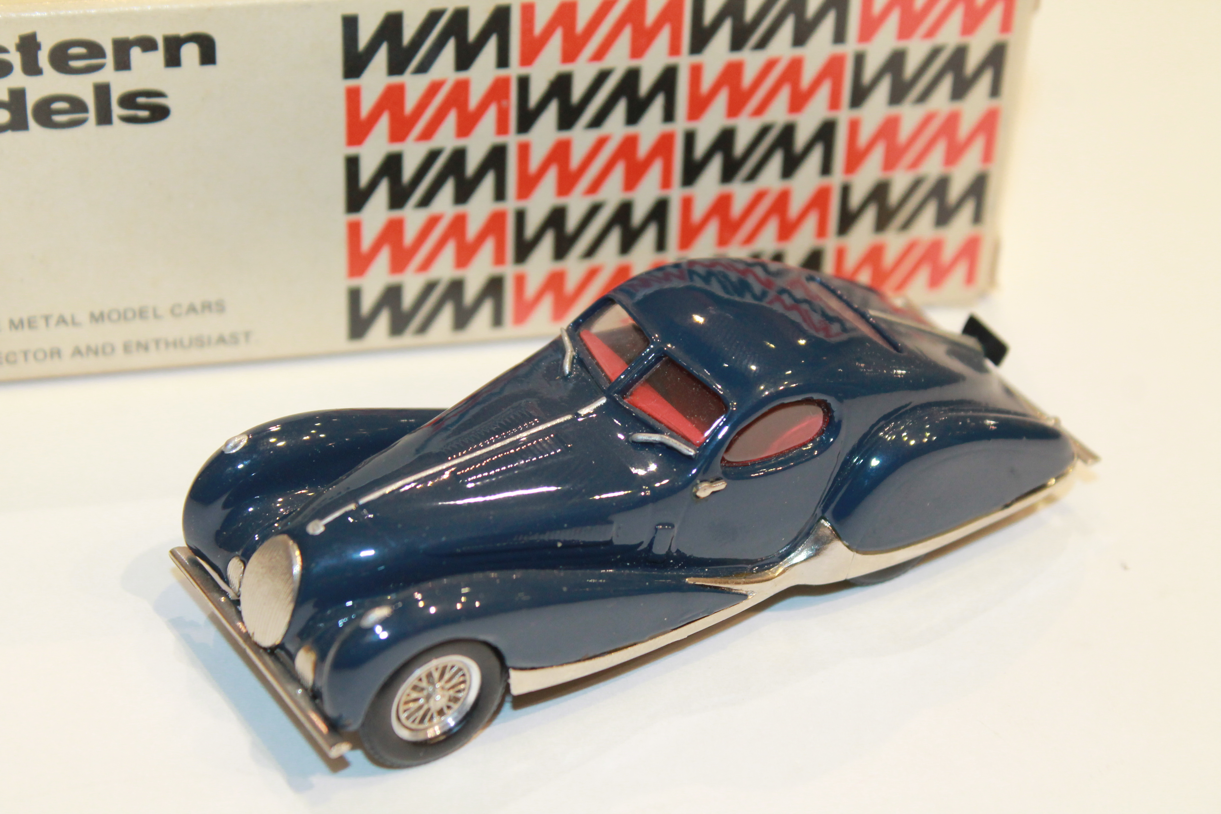 TALBOT LAGO FIGONI & FALASCHI BLEU WESTERN MODELS 1/43°