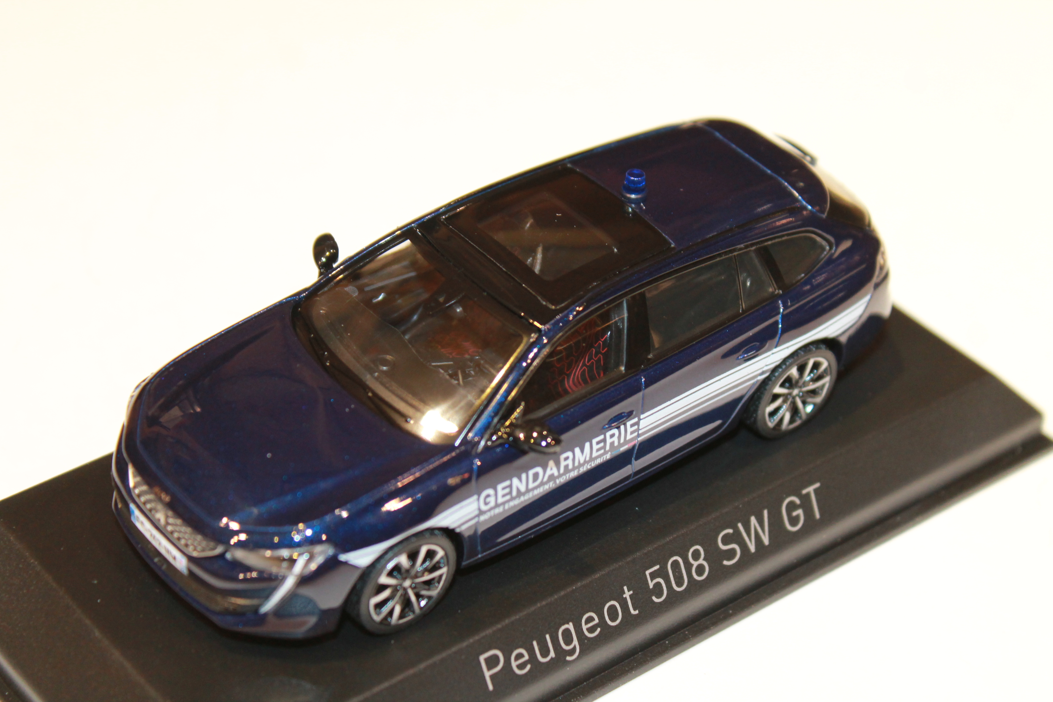 PEUGEOT 508 SW GT GENDARMERIE 2018 NOREV 1/43°