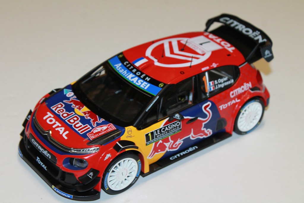 CITROEN C3 WRC N°1 MONTE CARLO 2019 NOREV 1/18°