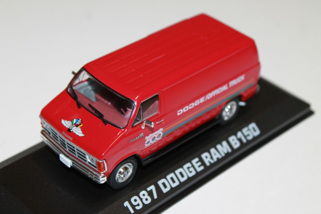 DODGE RAM B150 INDIANAPOLIS 1987 GREENLIGHT 1/43°