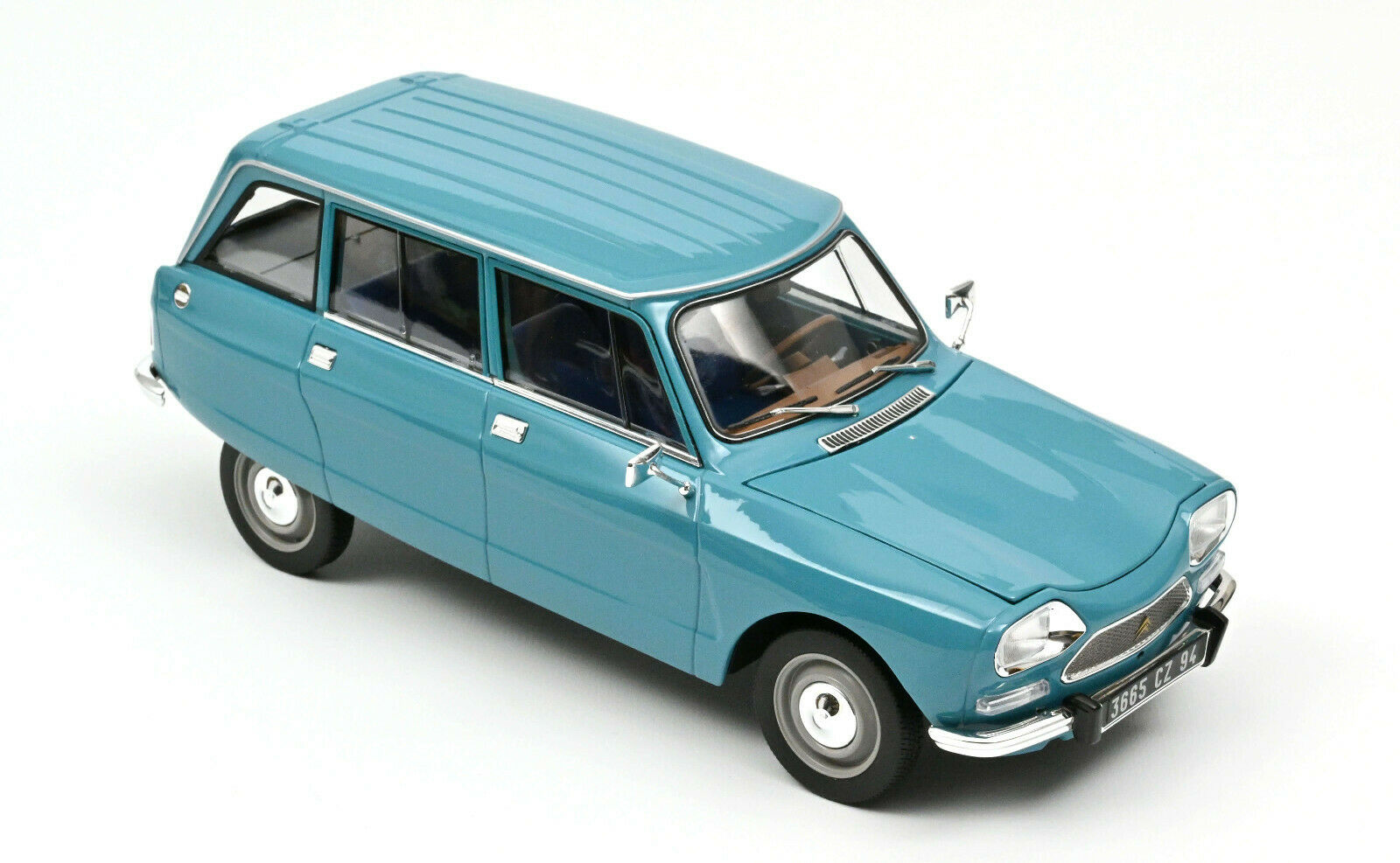 CITROEN AMI 8 BREAK 1975 BLUE NOREV 1/18