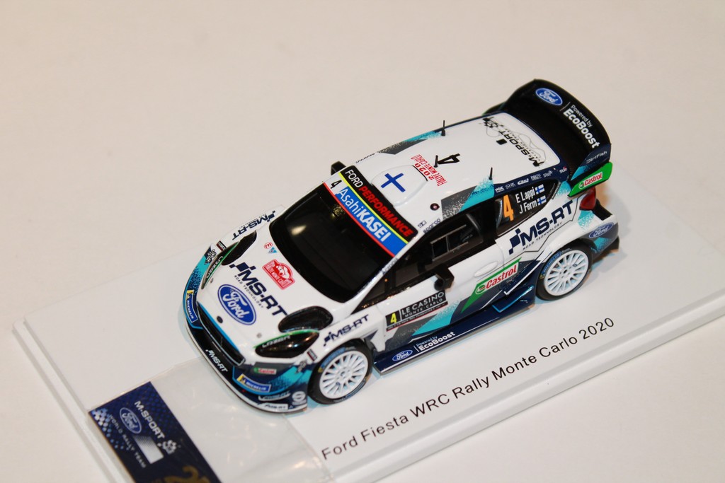 FORD FIESTA WRC MONTE CARLO 2020 N°4 SPARK 1/43°