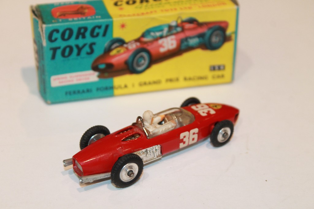 FERRARI F1 GP RACING CAR CORGI TOYS 1/43°