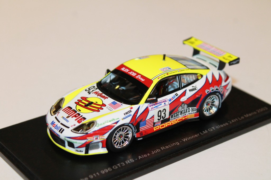 PORSCHE 911-996 GT3RS WIN GT LM 2003 SPARK 1/43°