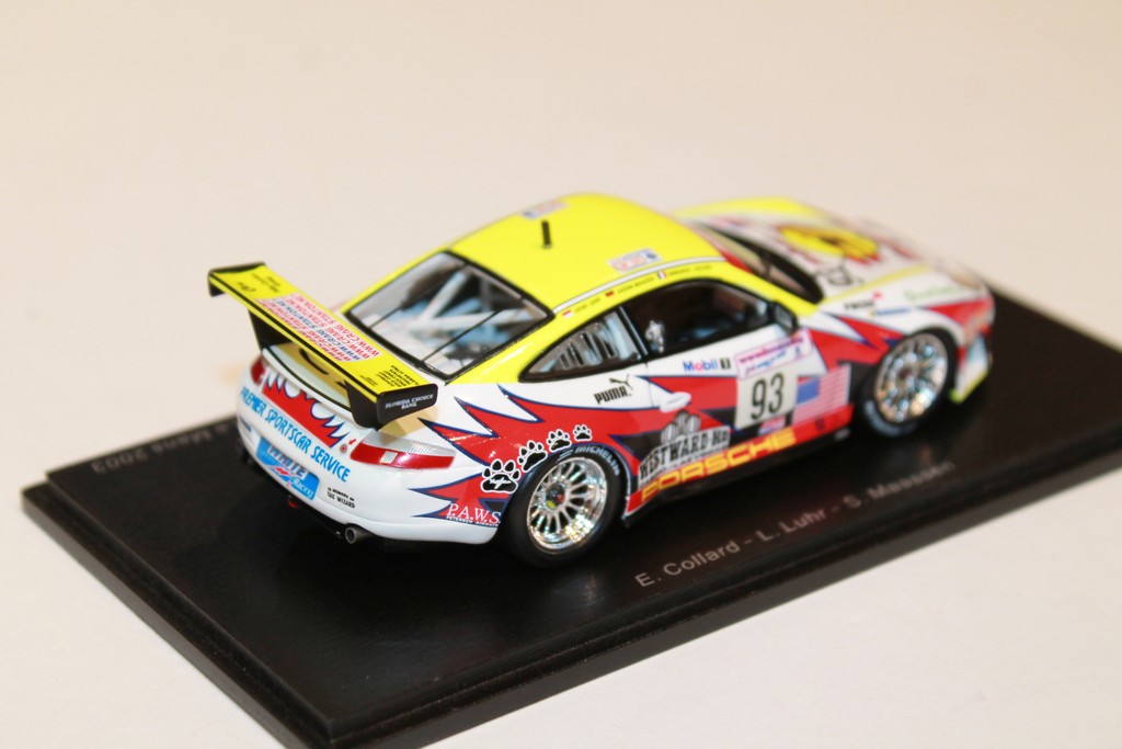 PORSCHE 911-996 GT3RS WIN GT LM 2003 SPARK 1/43°