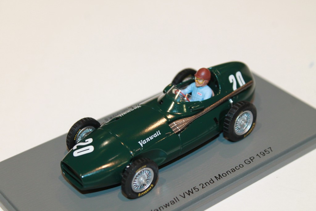 VANWALL VW5 2nd MONACO 1957 SPARK 1/43