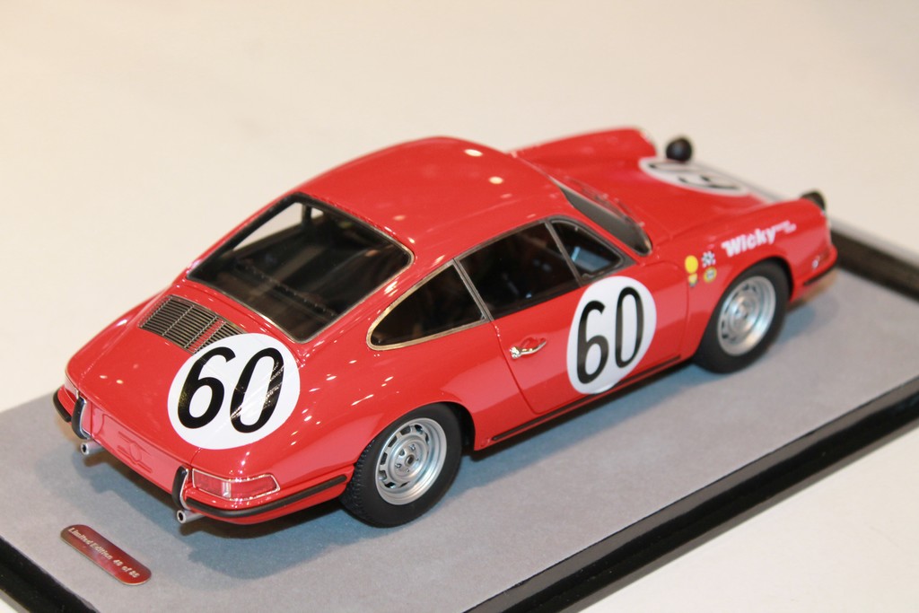 PORSCHE 911S N°60 LM1967 TECNOMODEL 1/18°