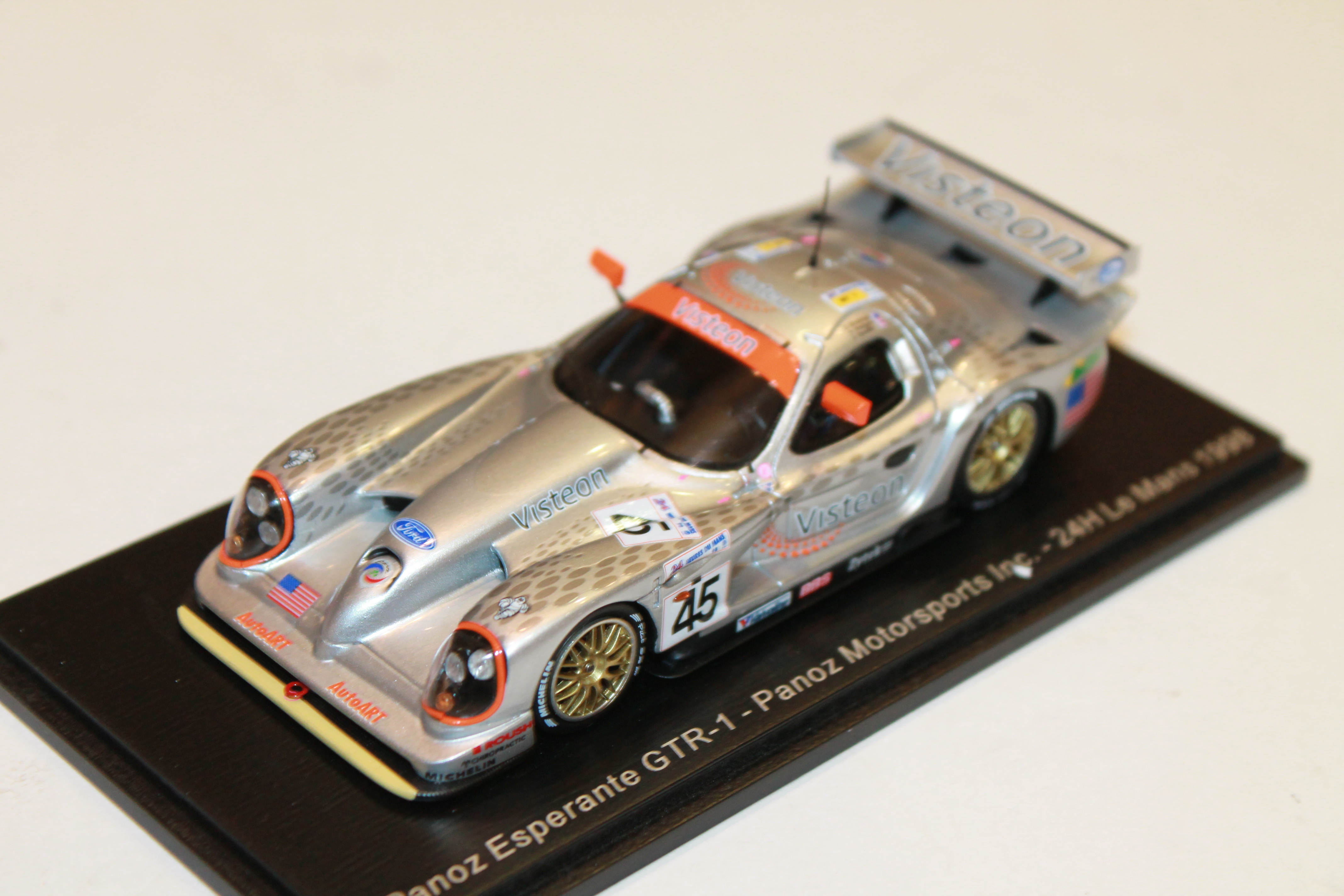 PANOZ ESPERANTE N°45 GTR-1 24LM 1998 SPARK 1/43°