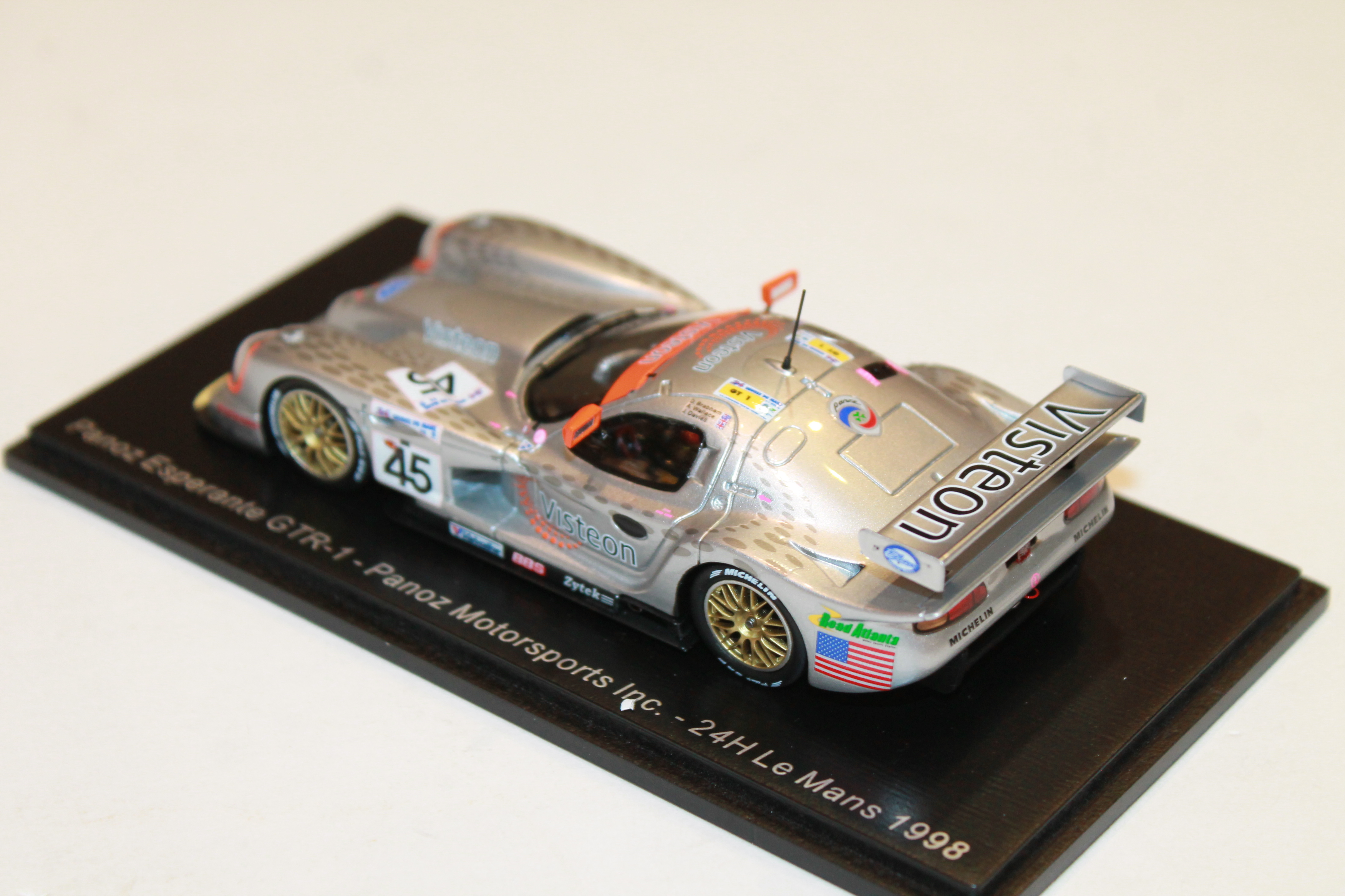 PANOZ ESPERANTE N°45 GTR-1 24LM 1998 SPARK 1/43°