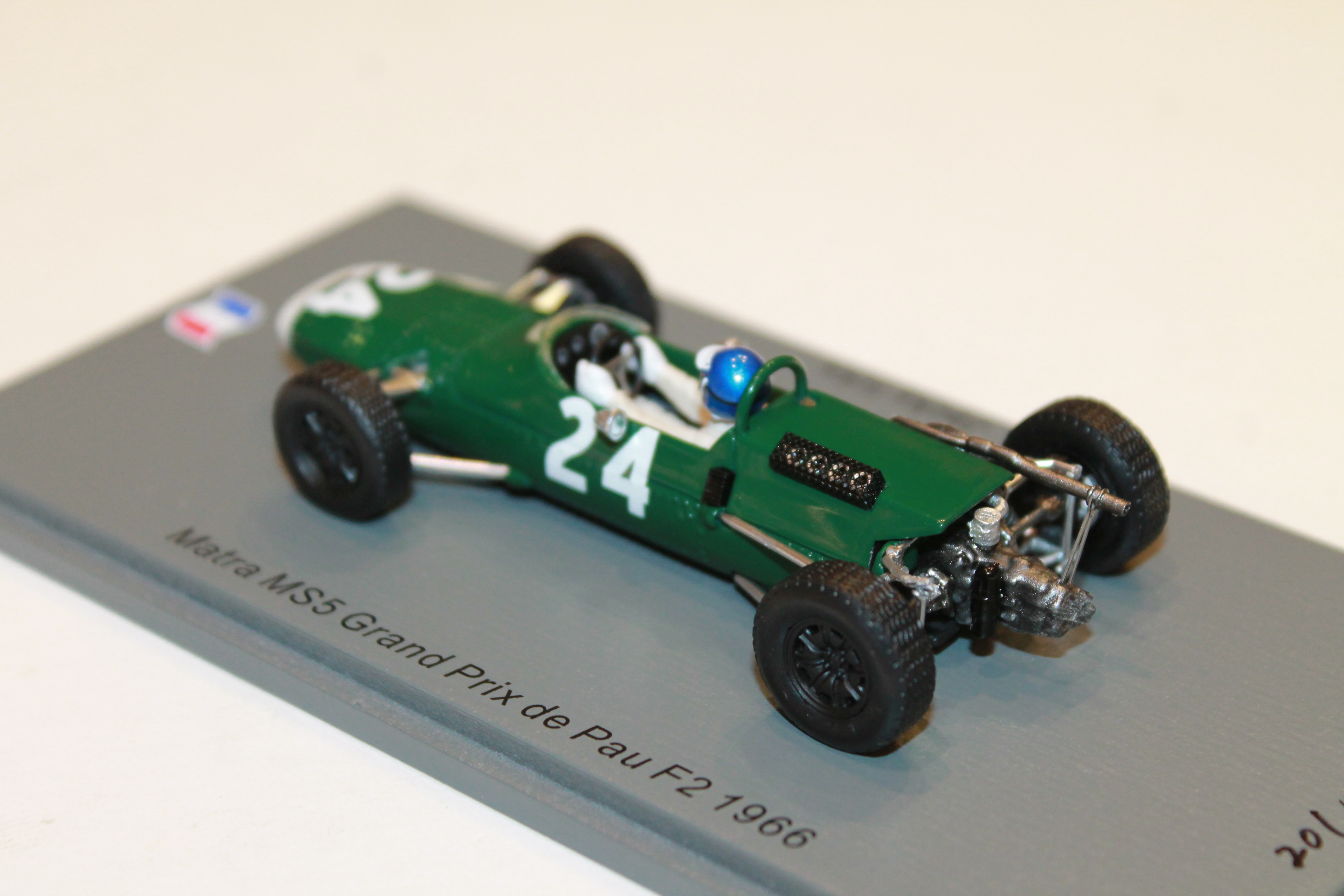 MATRA MS5 N°24 F2 GP PAU 1966 SPARK 1/43°