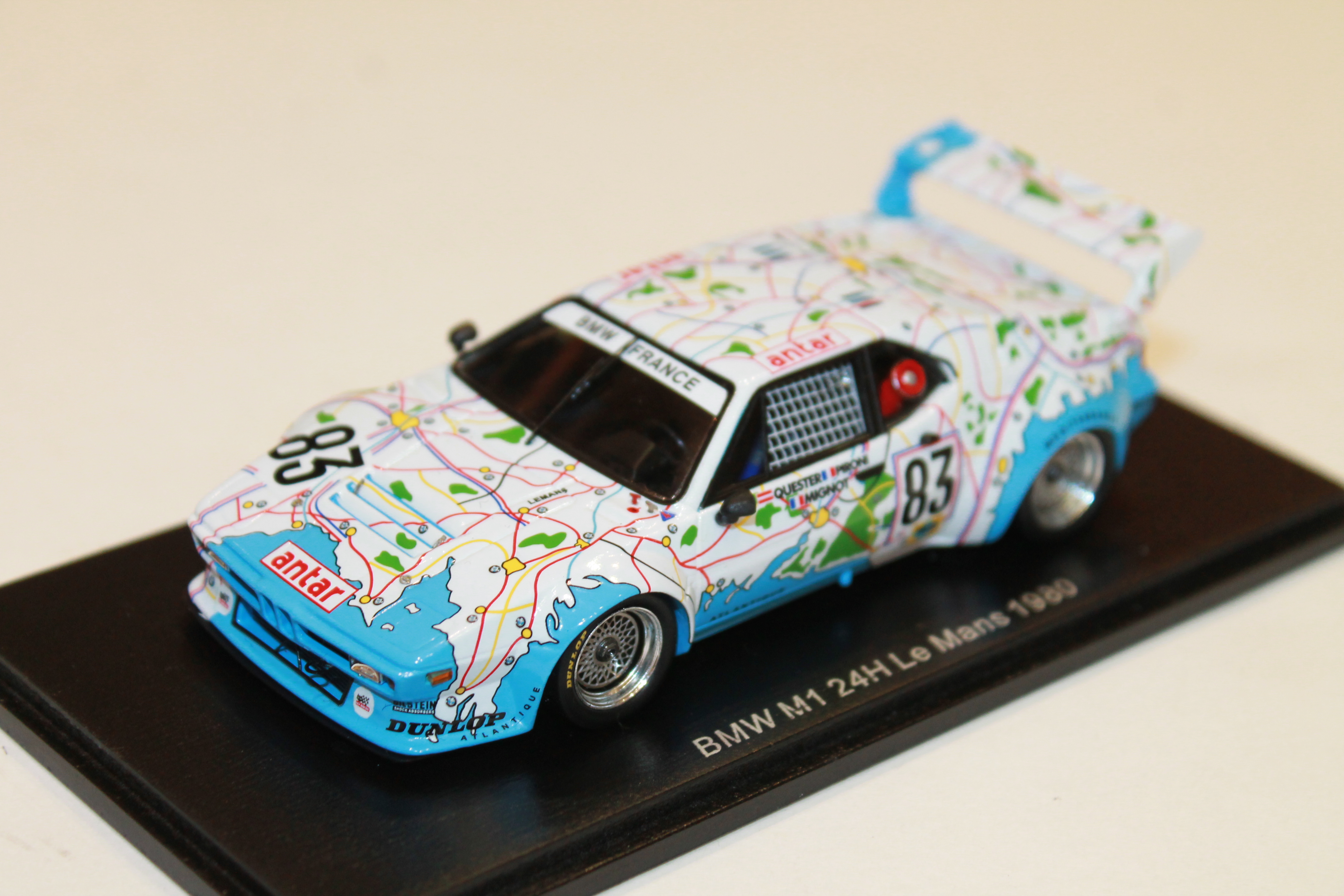 BMW M1 N°83 LM 1980 SPARK 1/43°