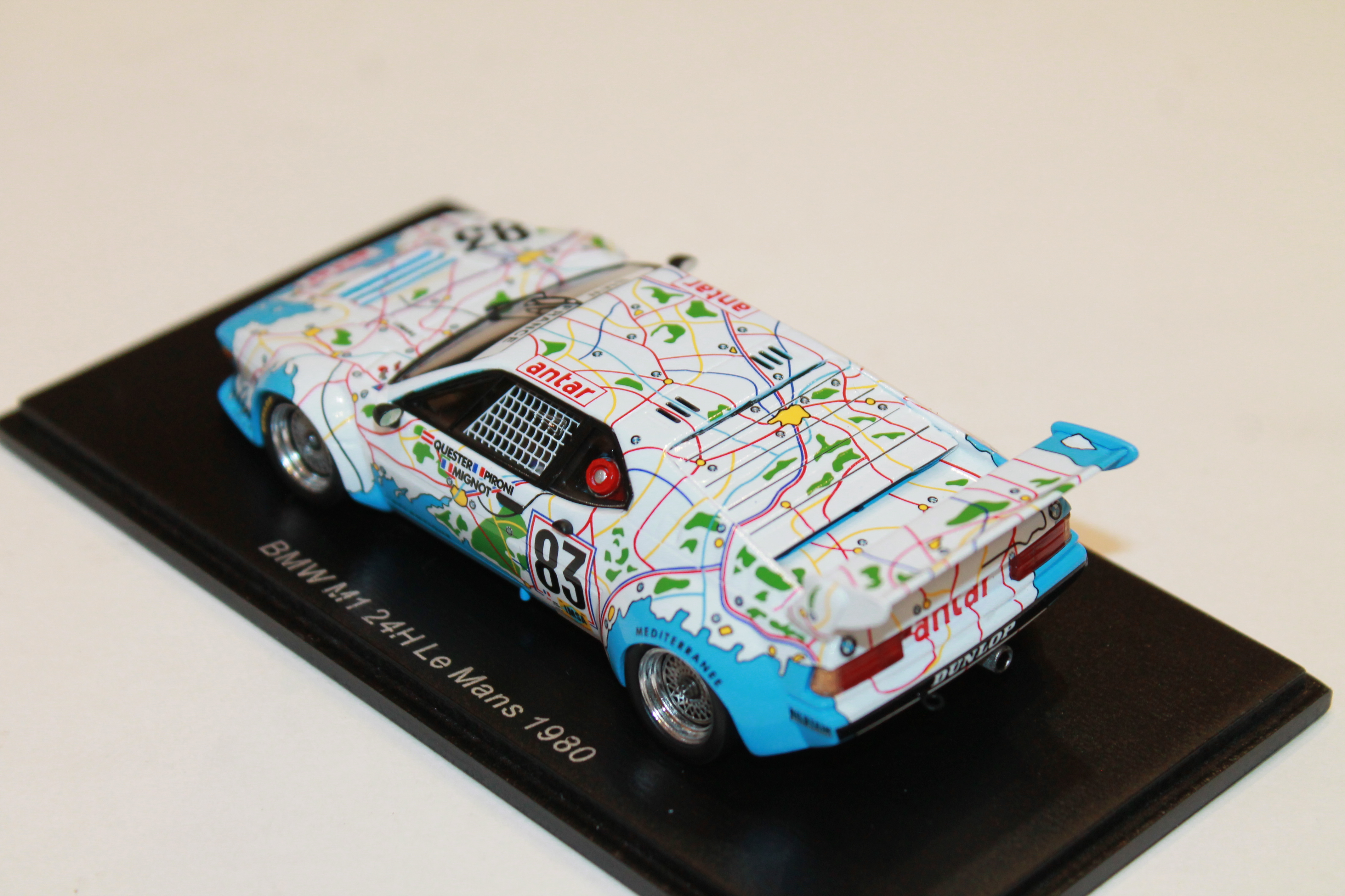 BMW M1 N°83 LM 1980 SPARK 1/43°