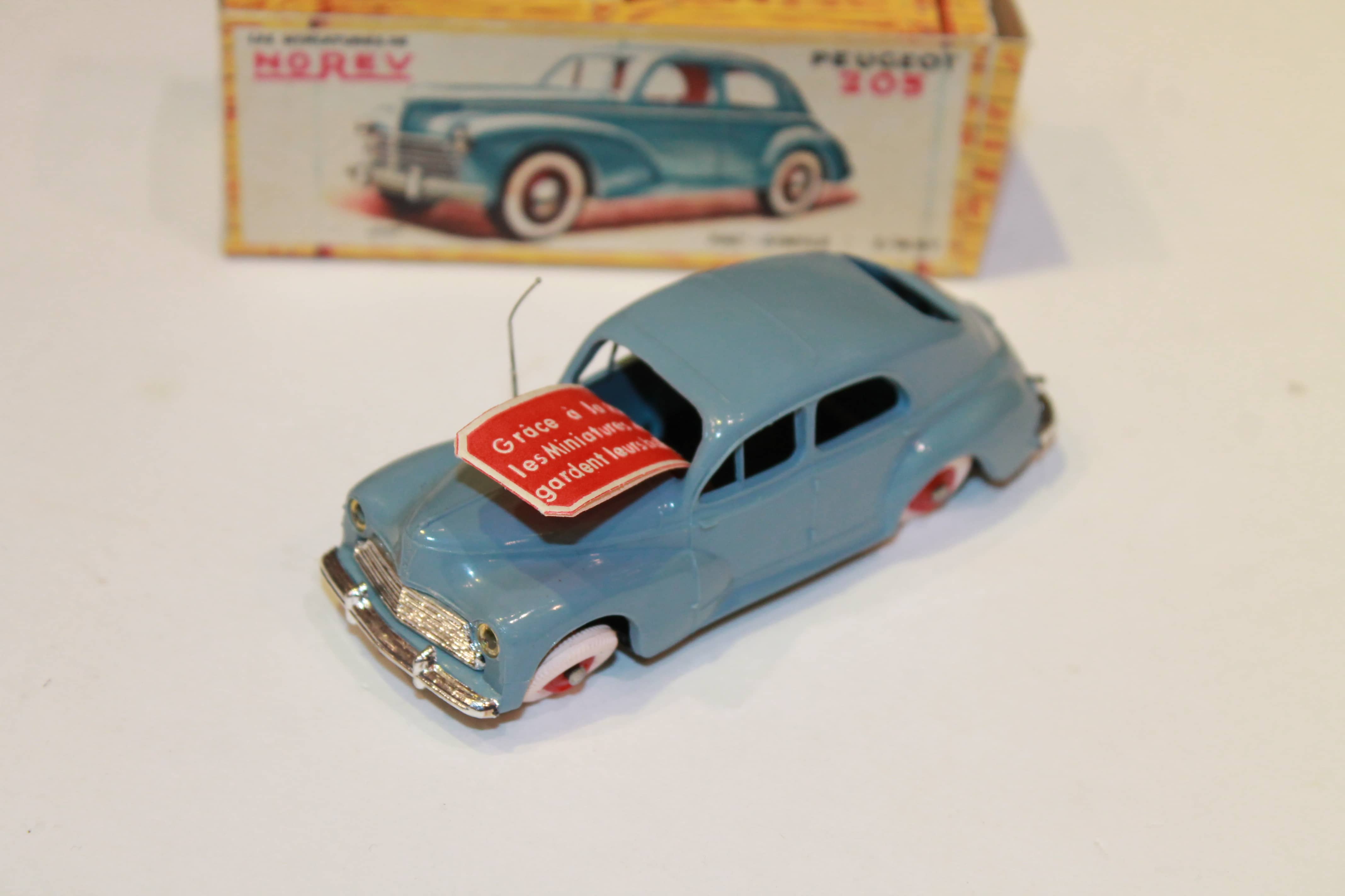 PEUGEOT 203 DECOUVRABLE 1953 Bleu NOREV 1:43