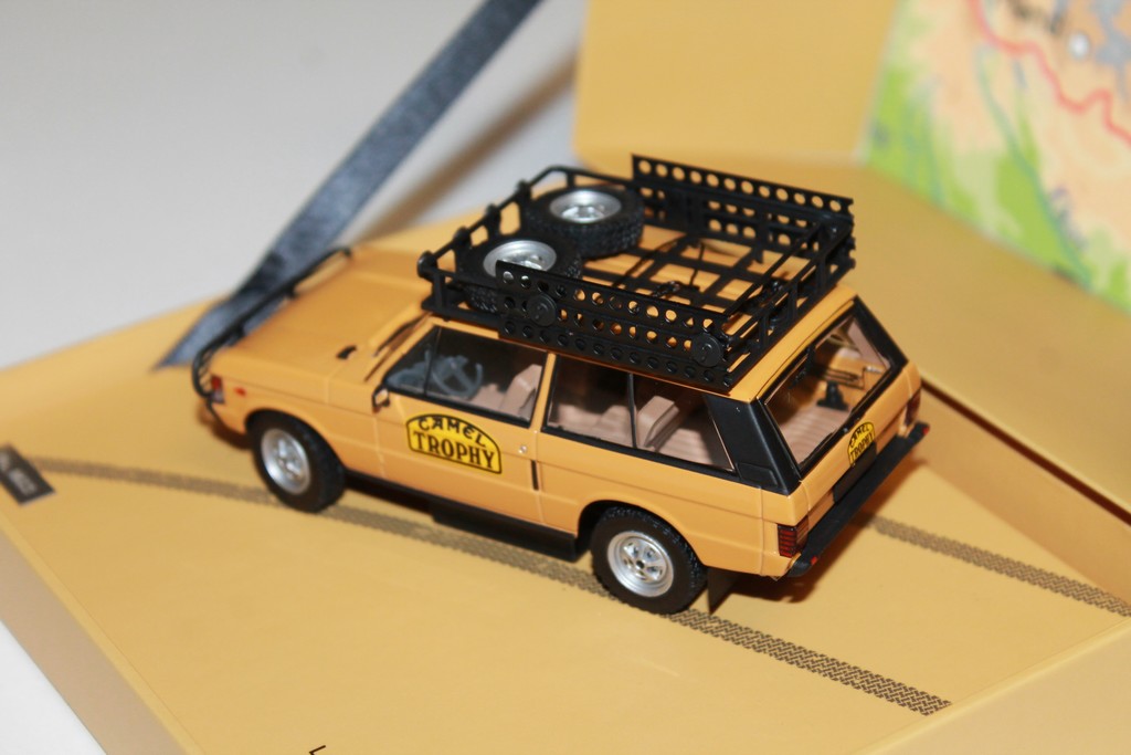 RANGE ROVER DU CAMEL TROPHY, EN COFFRET