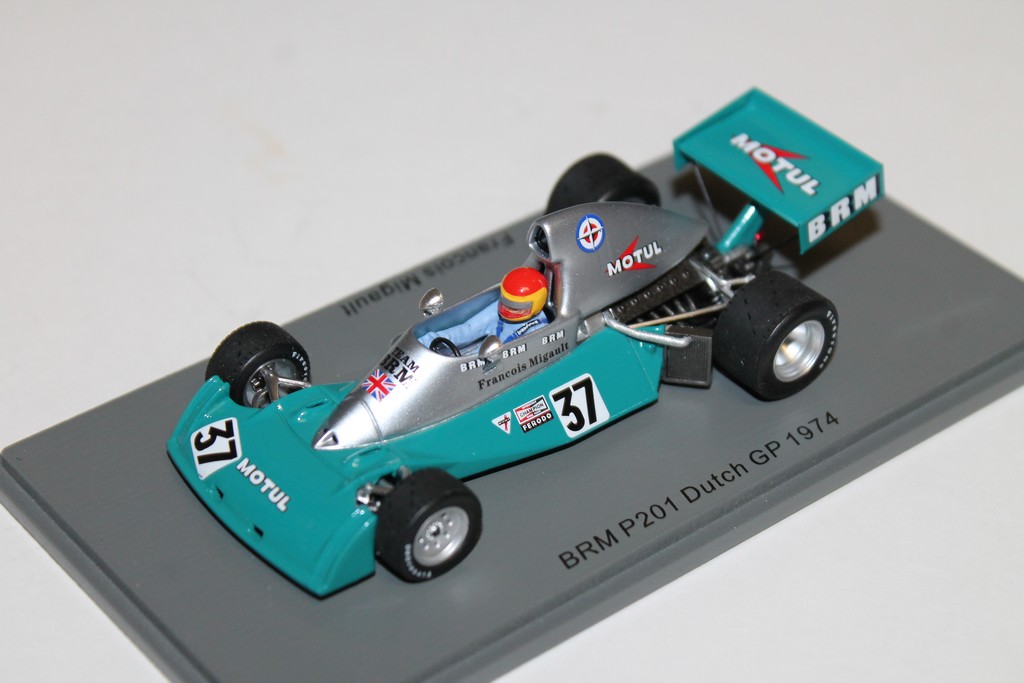 BRM P201 N°37 DUTCH GP 1974 SPARK 1/43°