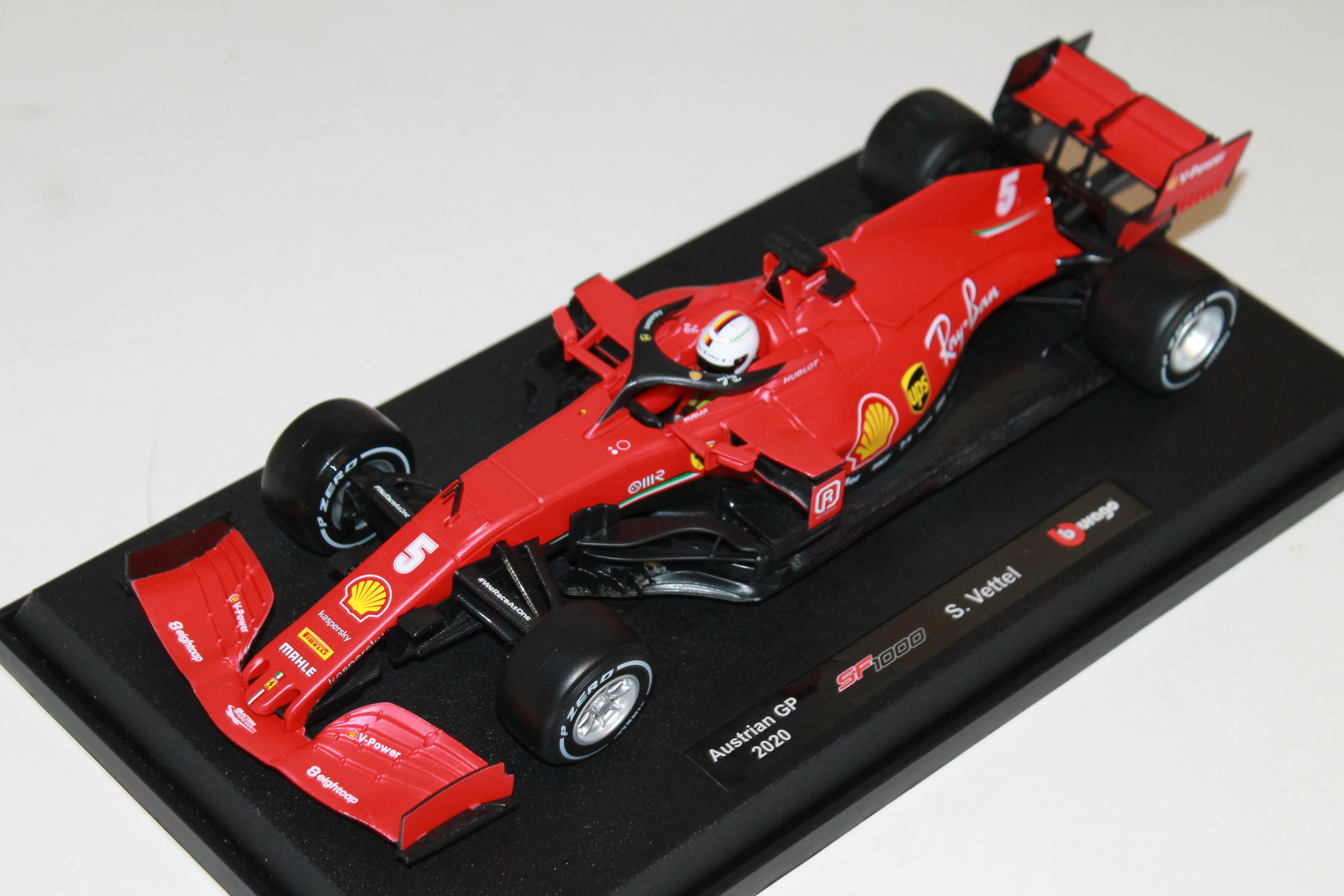 FERRARI SF 1000 VETTEL AUSTRIAN GP 2020 BBURAGO 1/18°