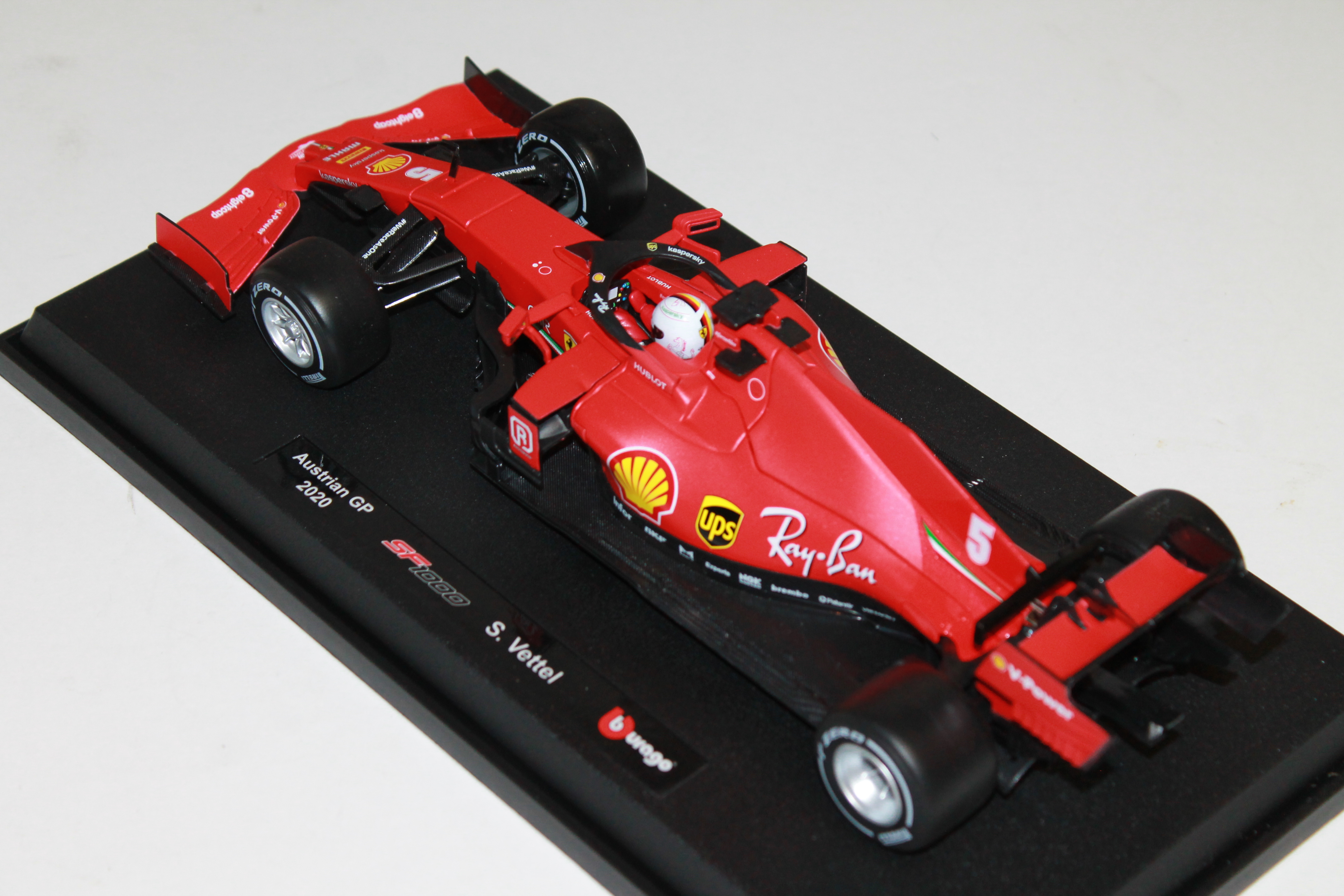 FERRARI SF 1000 VETTEL AUSTRIAN GP 2020 BBURAGO 1/18°