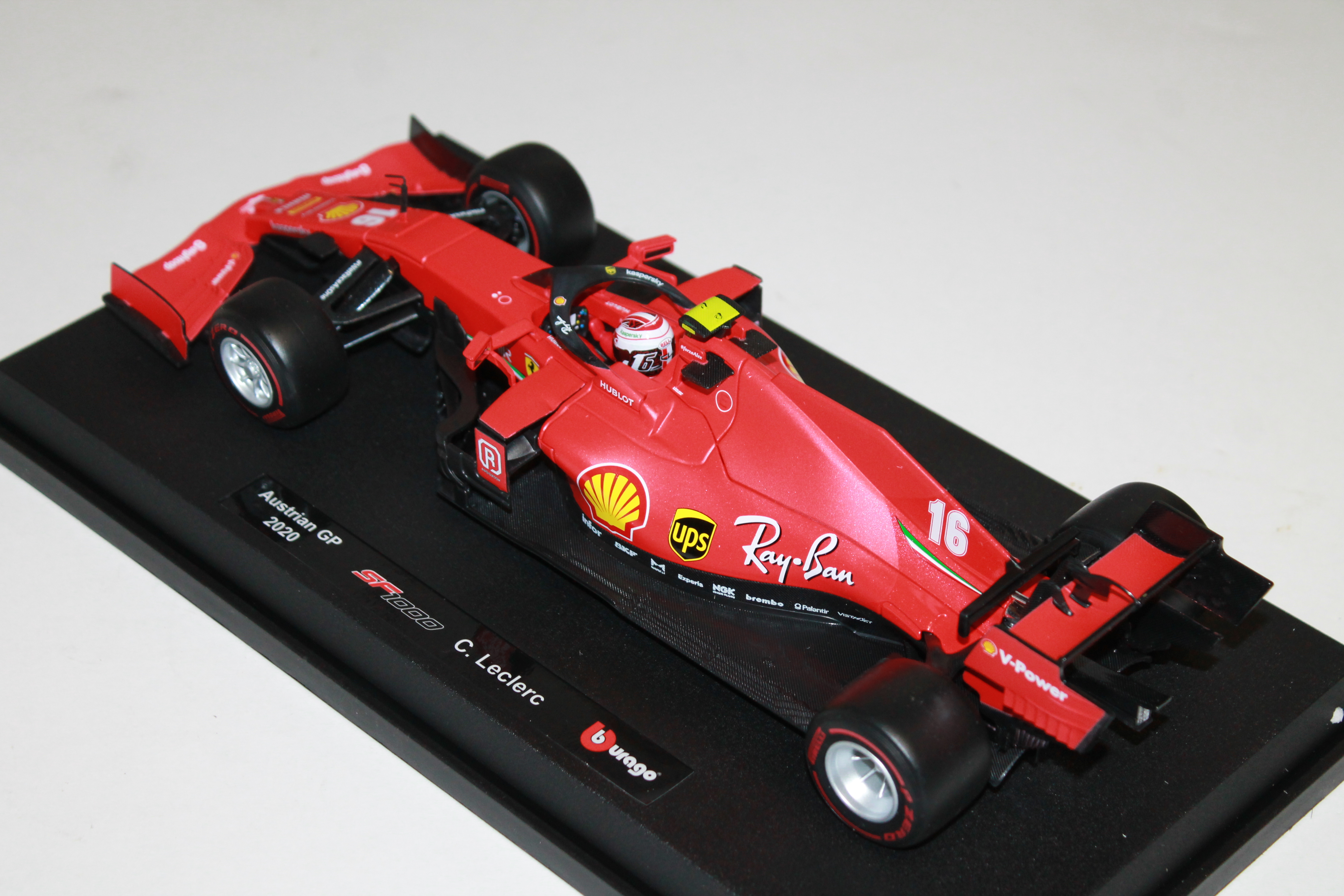 FERRARI SF 1000 LECLERC AUSTRIAN GP 2020 BBURAGO 1/18°