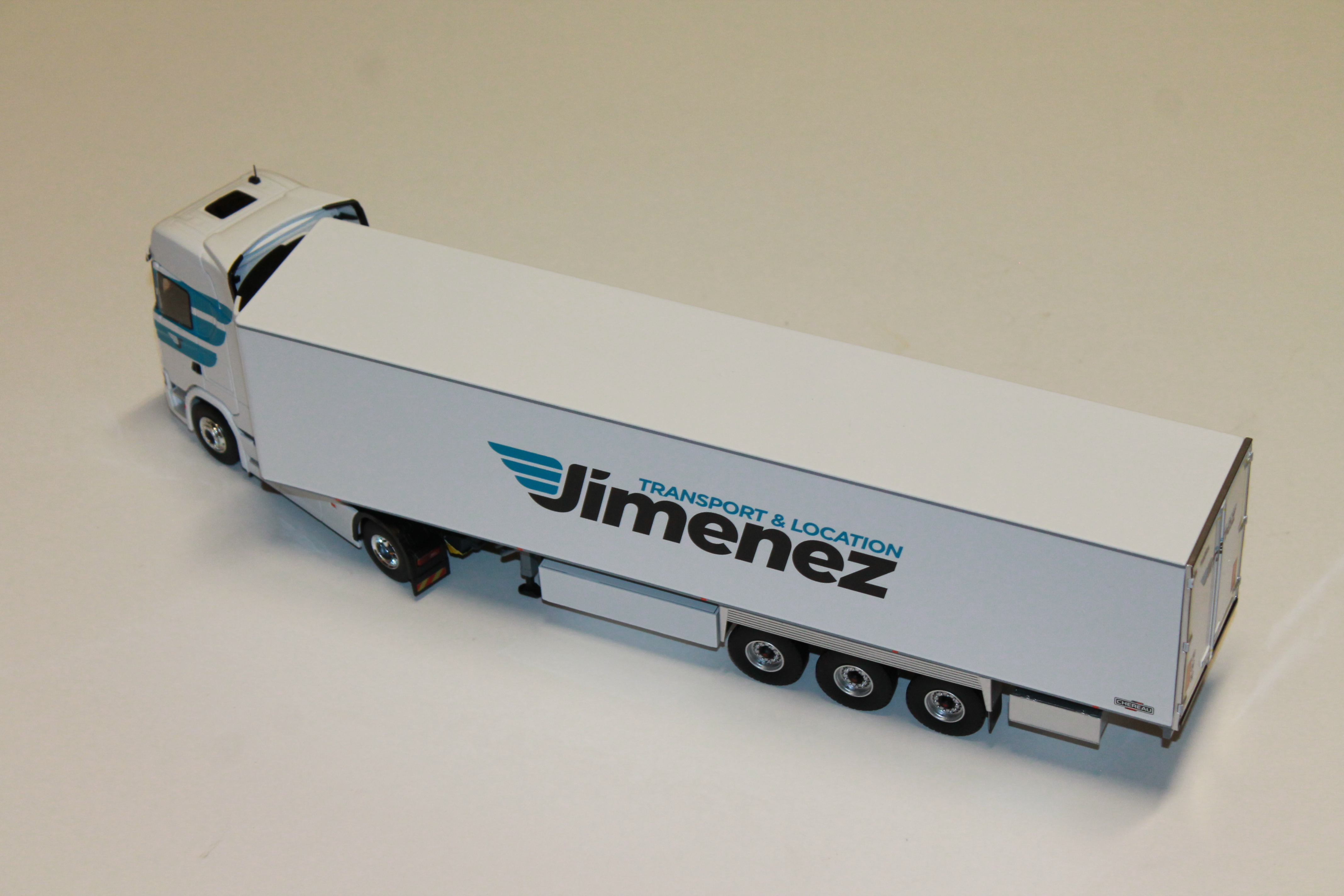 SCANIA S500 REMORQUE FRGIO TRANSPORTS JIMENEZ ELIGOR 1/43°