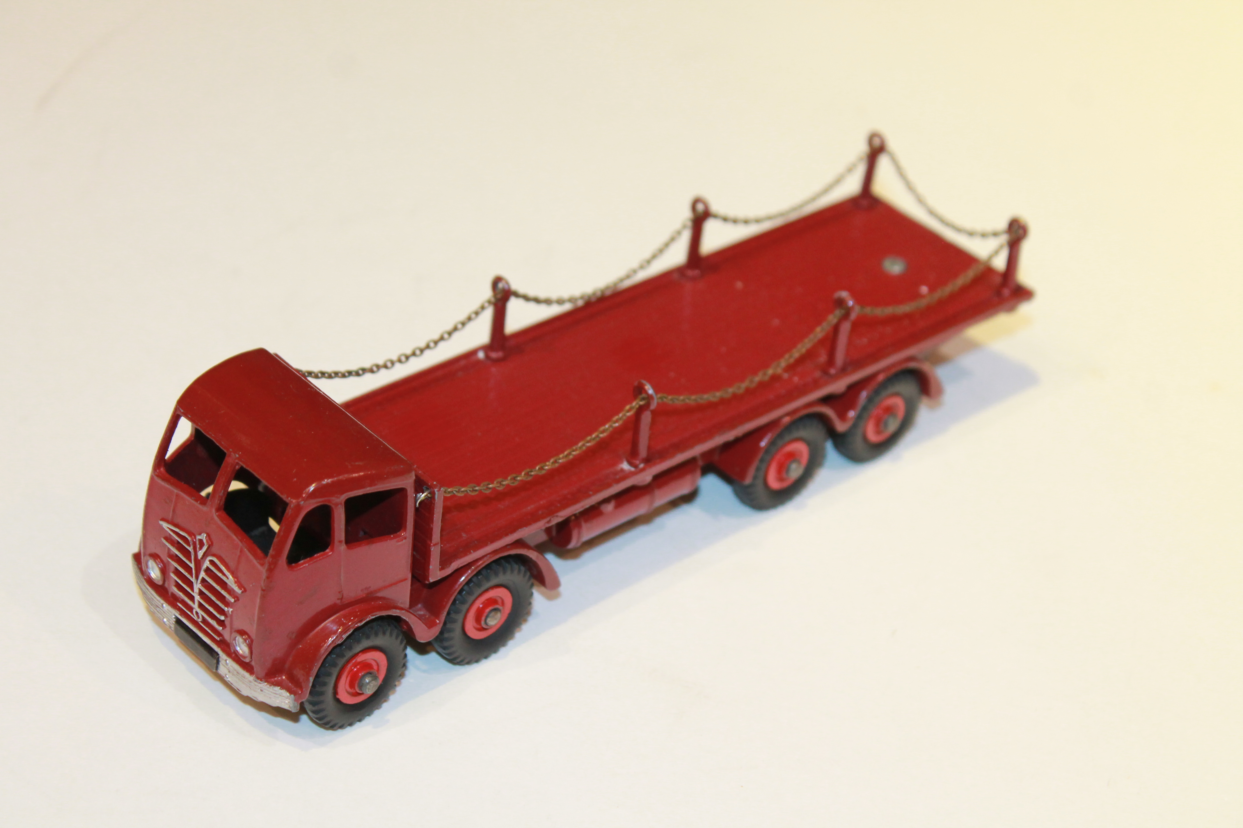 CAMION PLATEAU FODEN ROUGE DINKY SUPERTOYS 1/43°