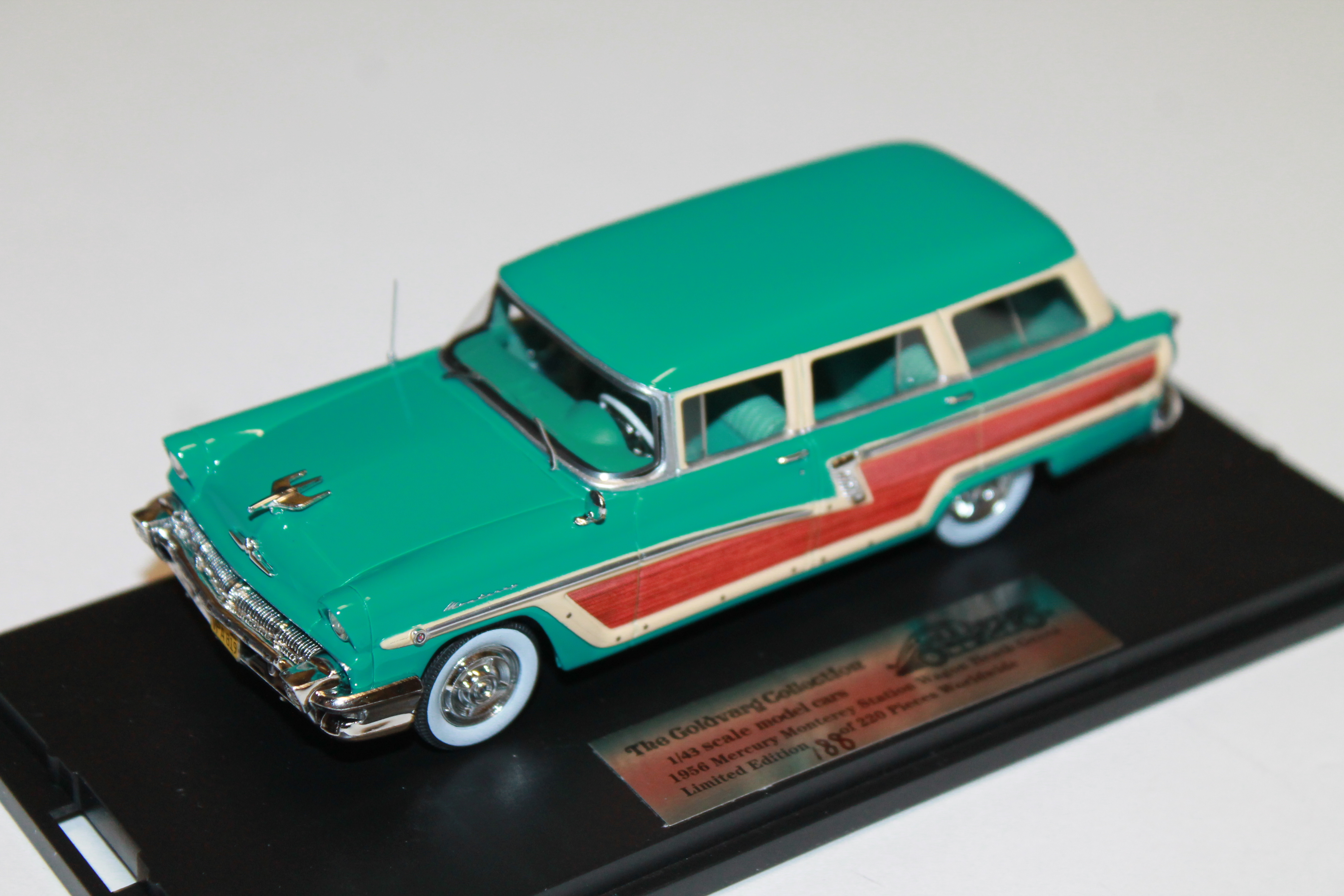 MERCURY MONTEREY  STATION WAGON VERT 1956 GOLDVARG 1/43°