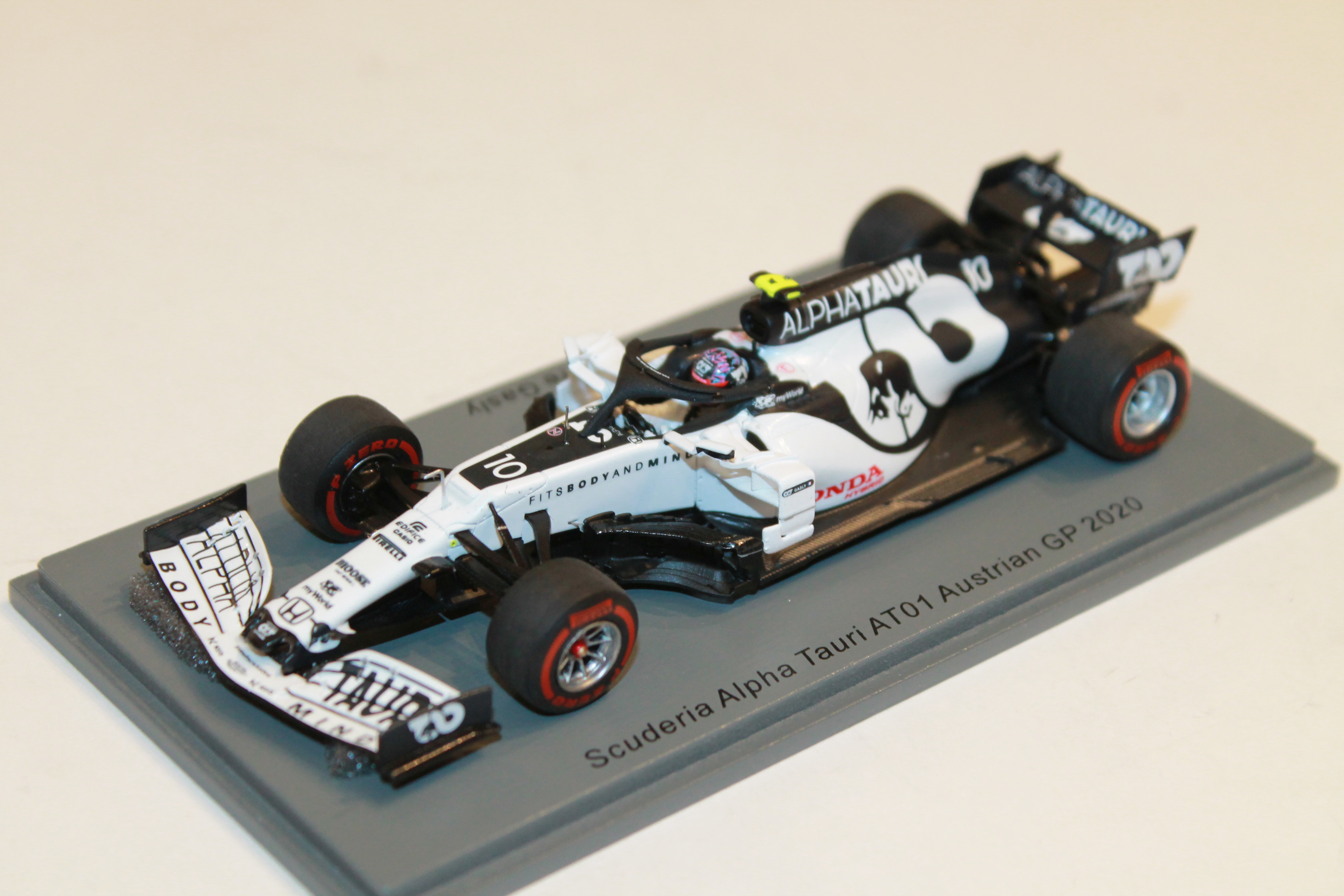 SCUDERIA ALPHA TAURI AT01 AUSTRIAN GP 2020 SPARK 1/43°