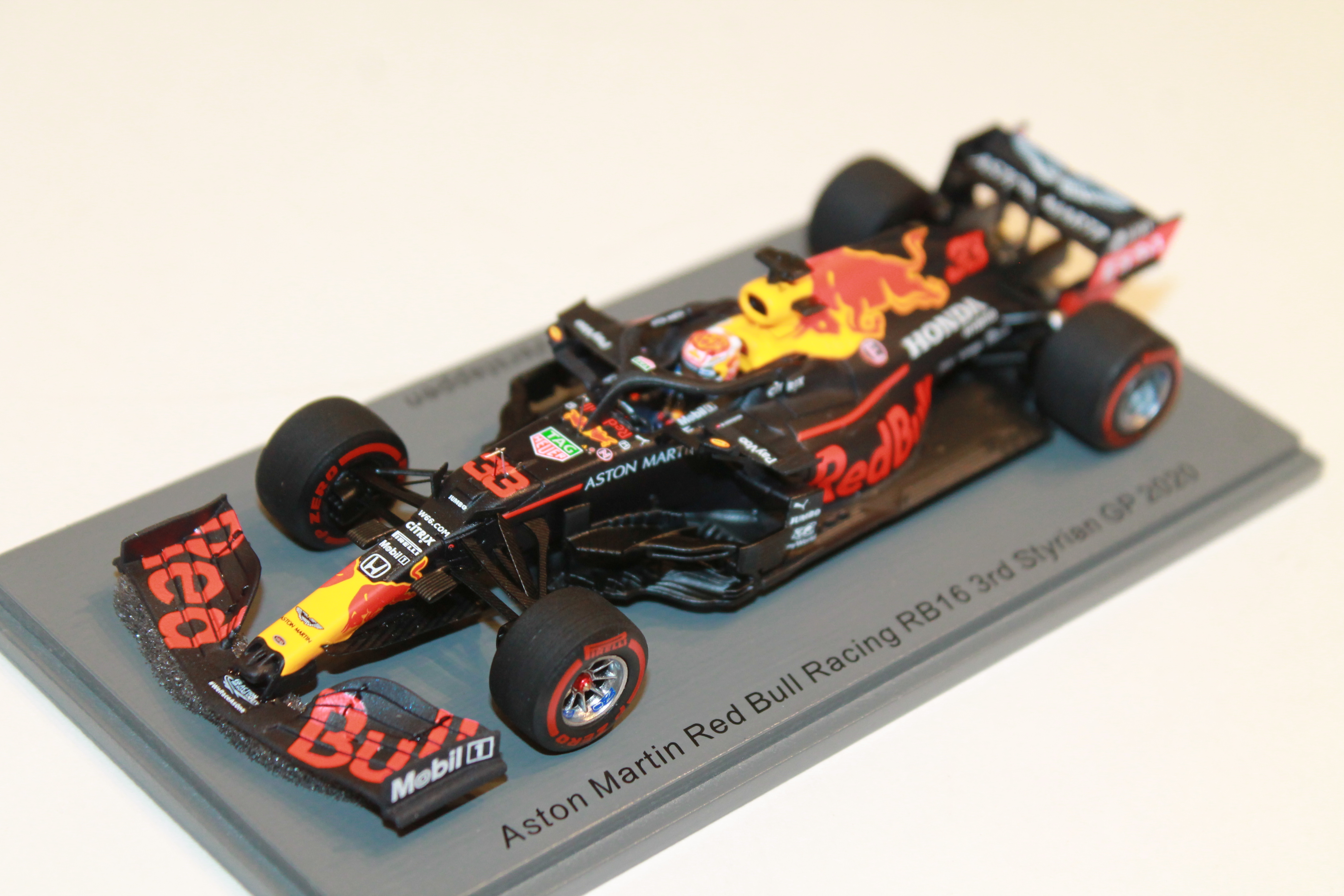 ASTON MARTIN RED BULL RACING RB16 N°33 3RD STYRIAN GP 2020 SPARK 1/43°