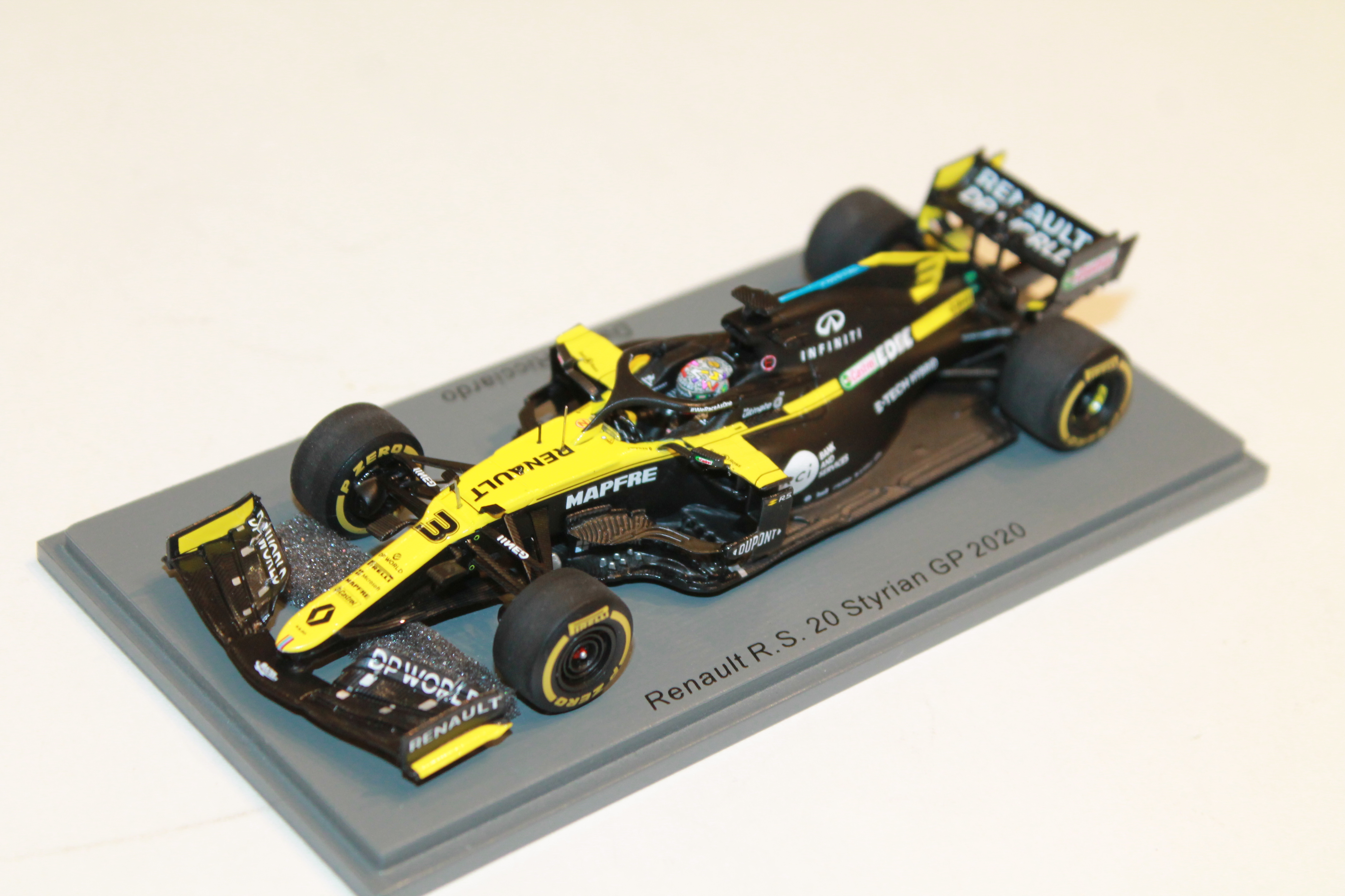 RENAULT R.S. 20 RICCIARDO STYRIAN GP 2020 SPARK 1/43°