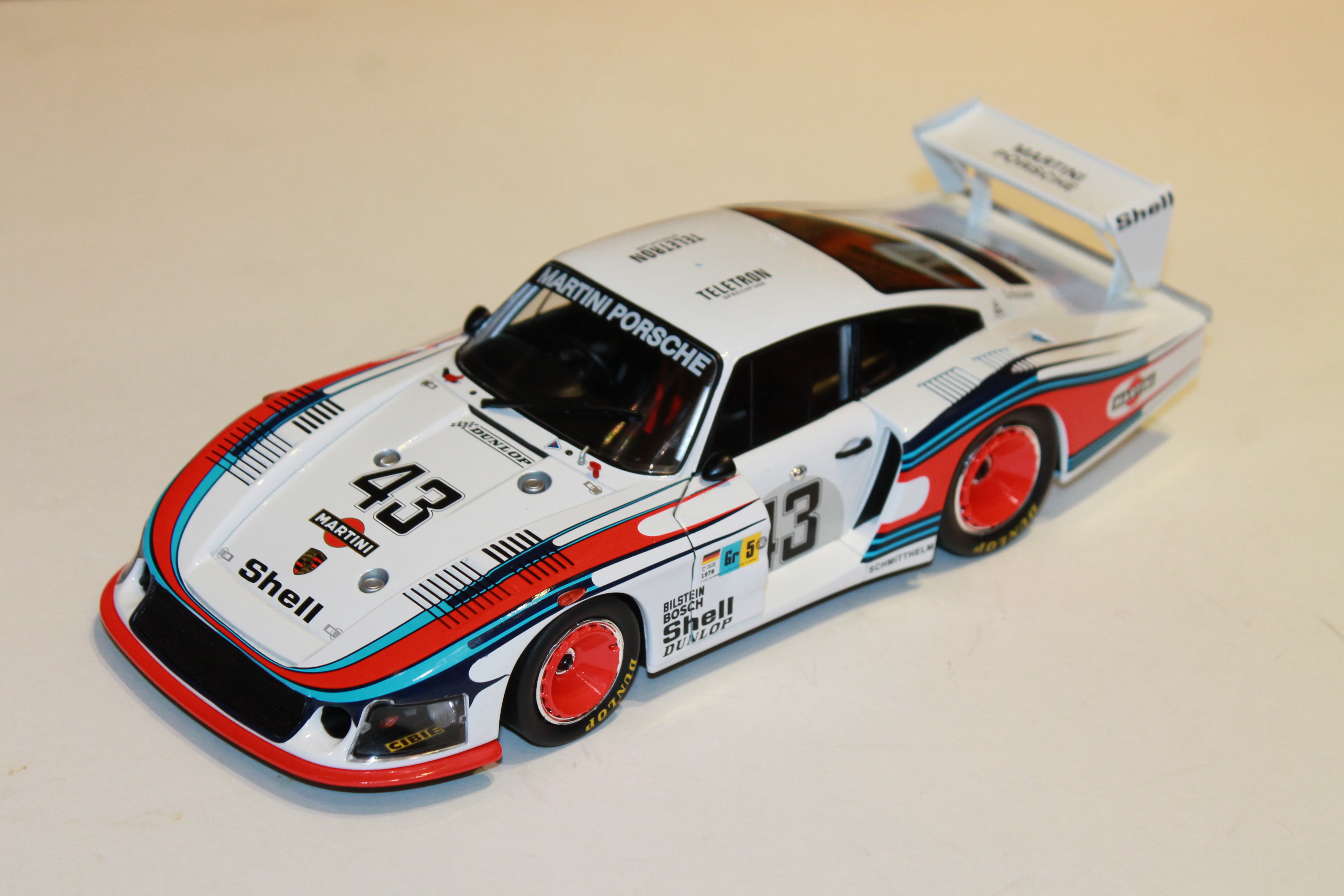 PORSCHE 935 N°43 MOBYDICK LE MANS 1978 SOLIDO 1/18°