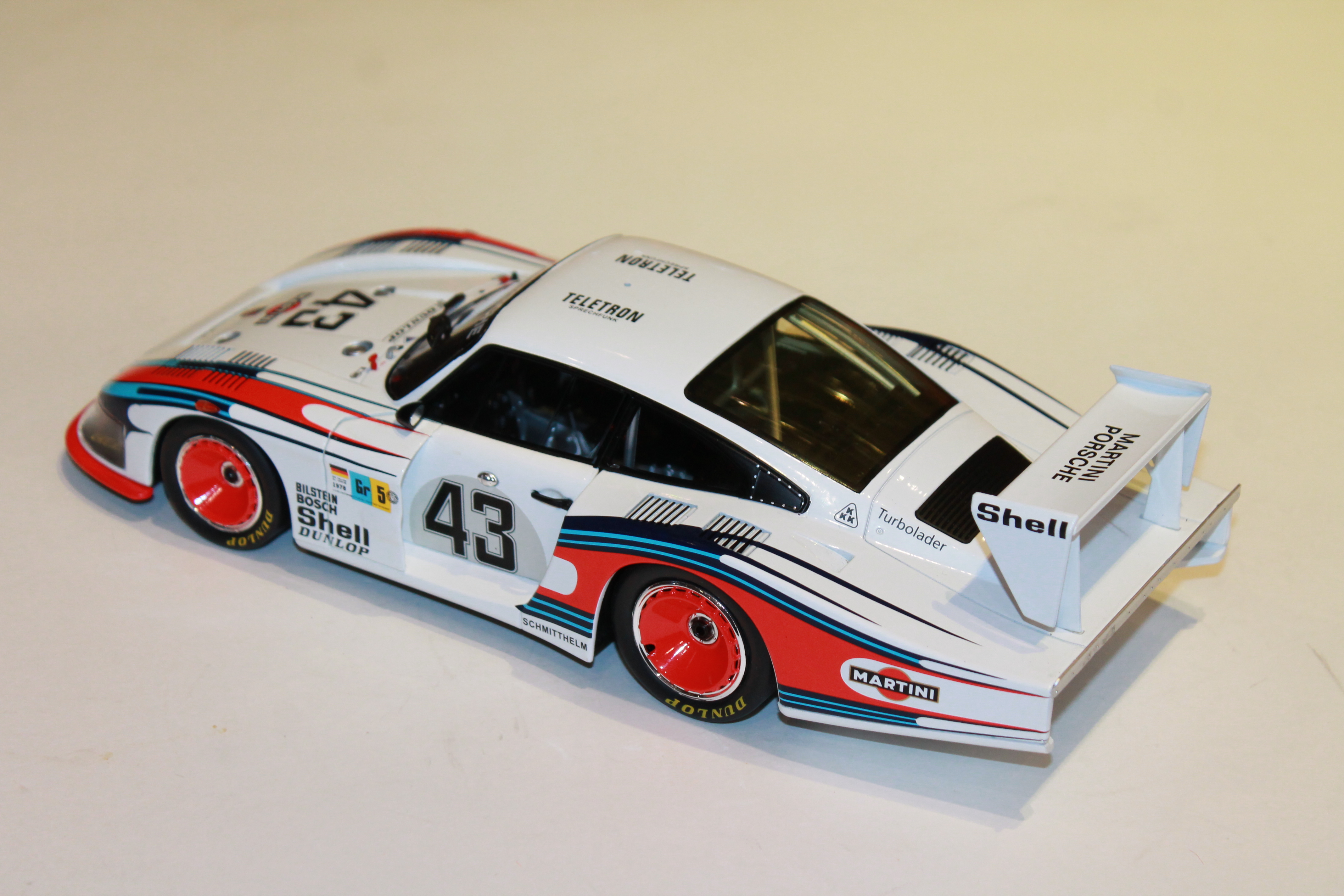 PORSCHE 935 N°43 MOBYDICK LE MANS 1978 SOLIDO 1/18°