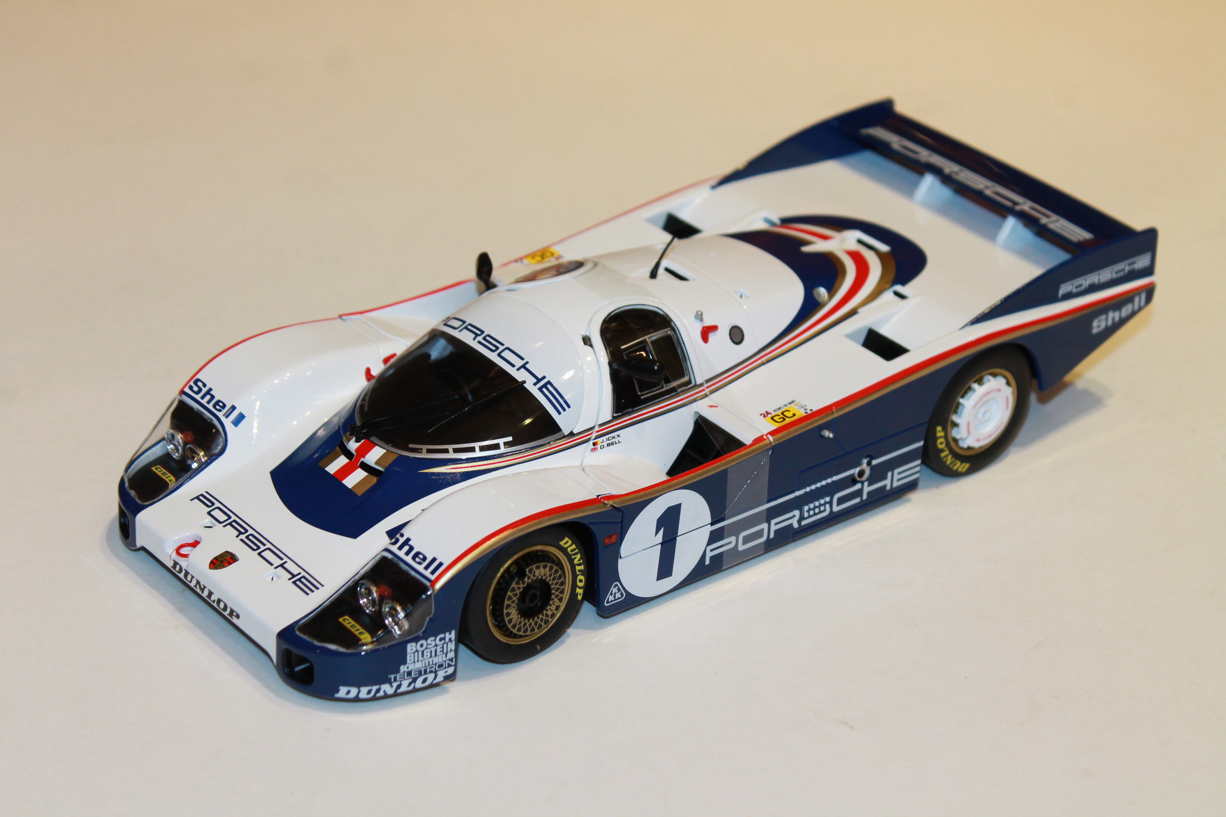 PORSCHE 956LH N°1 WINNER LE MANS 1982 SOLIDO 1/18°